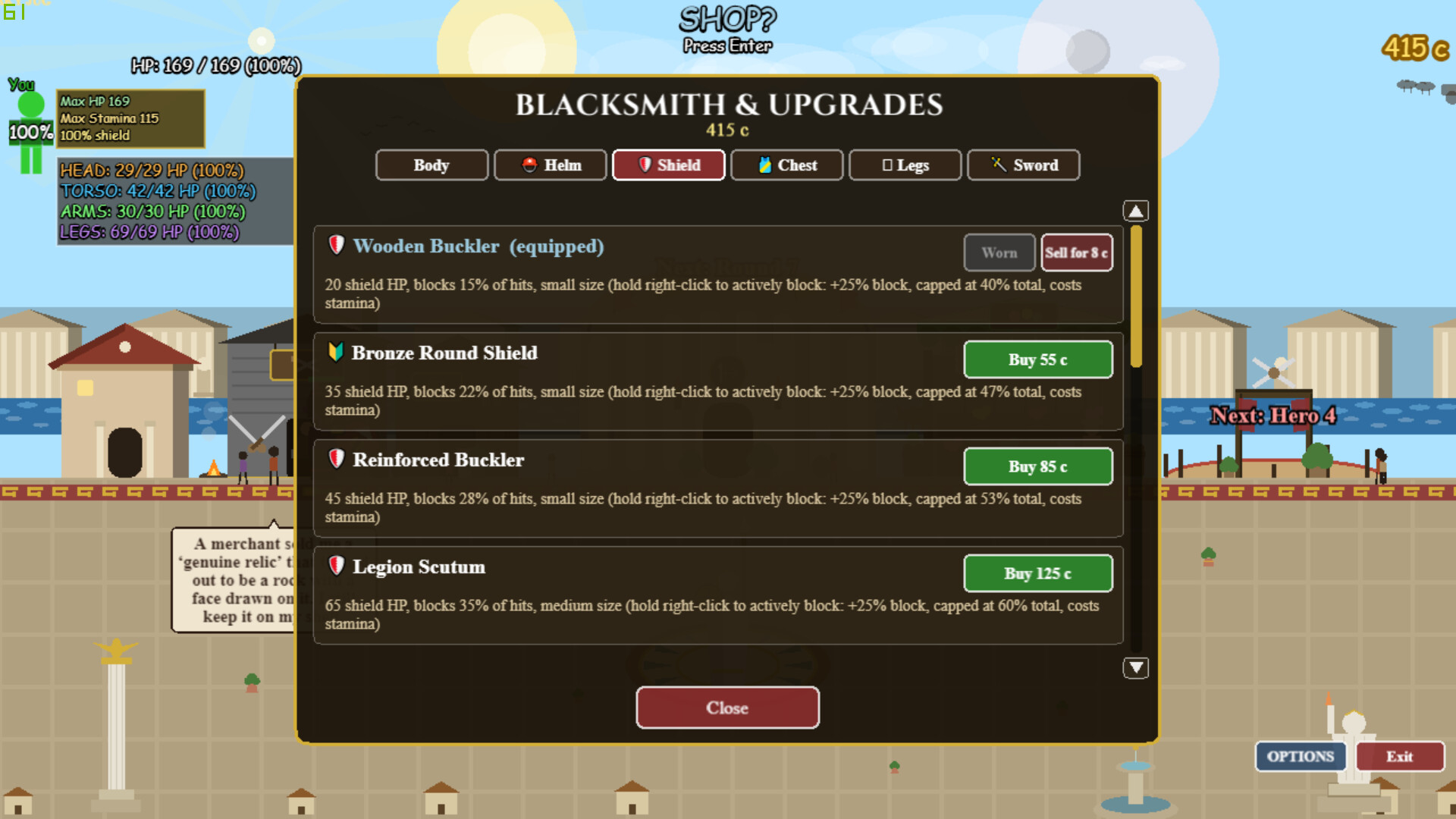 GLADIATOR: Survival Simulator screenshot 5