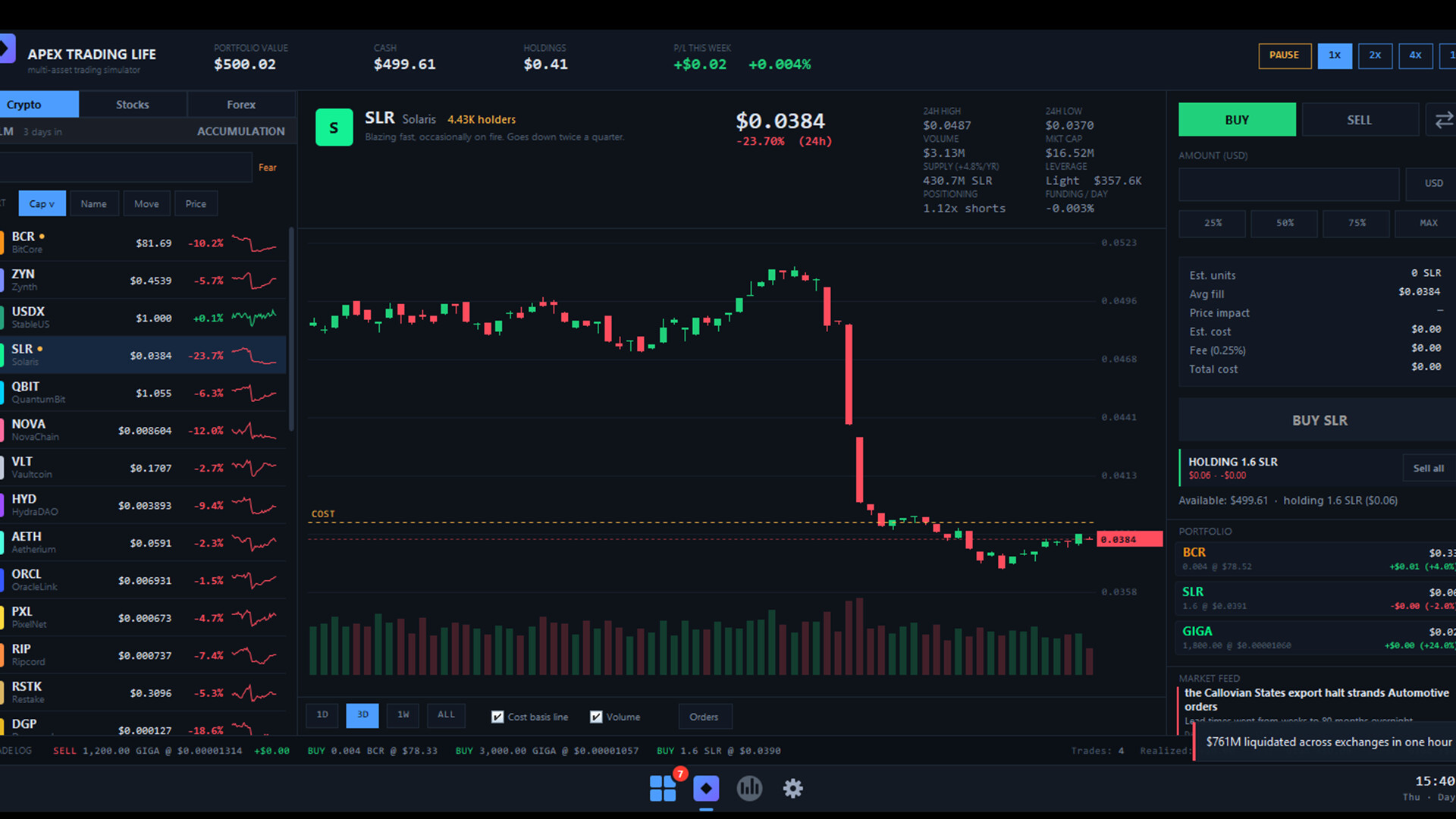 APEX Trading Life screenshot 2