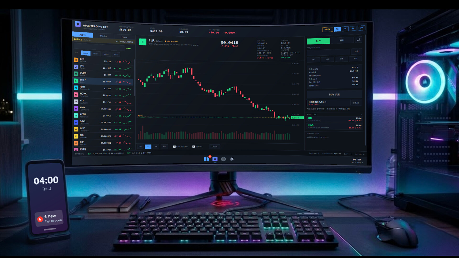 APEX Trading Life trailer