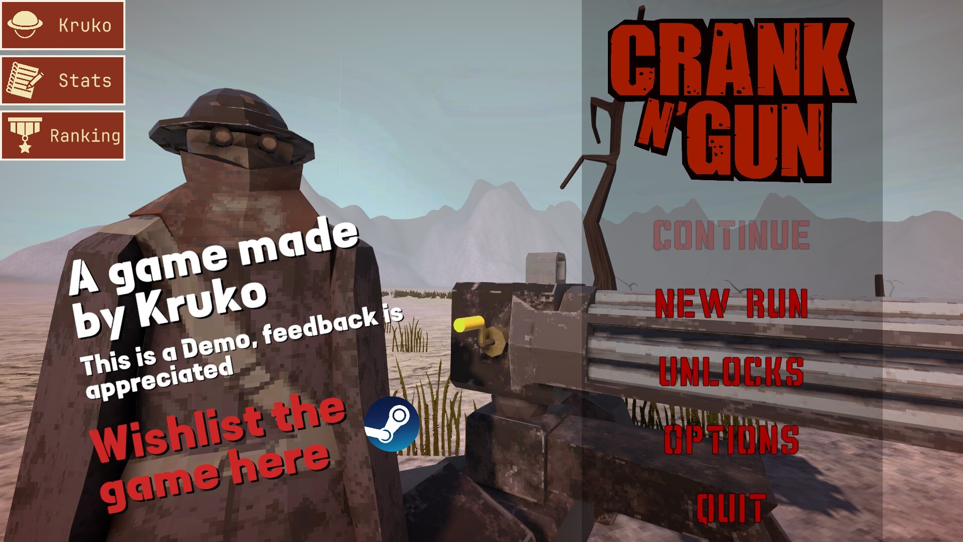 Crank'N'Gun trailer