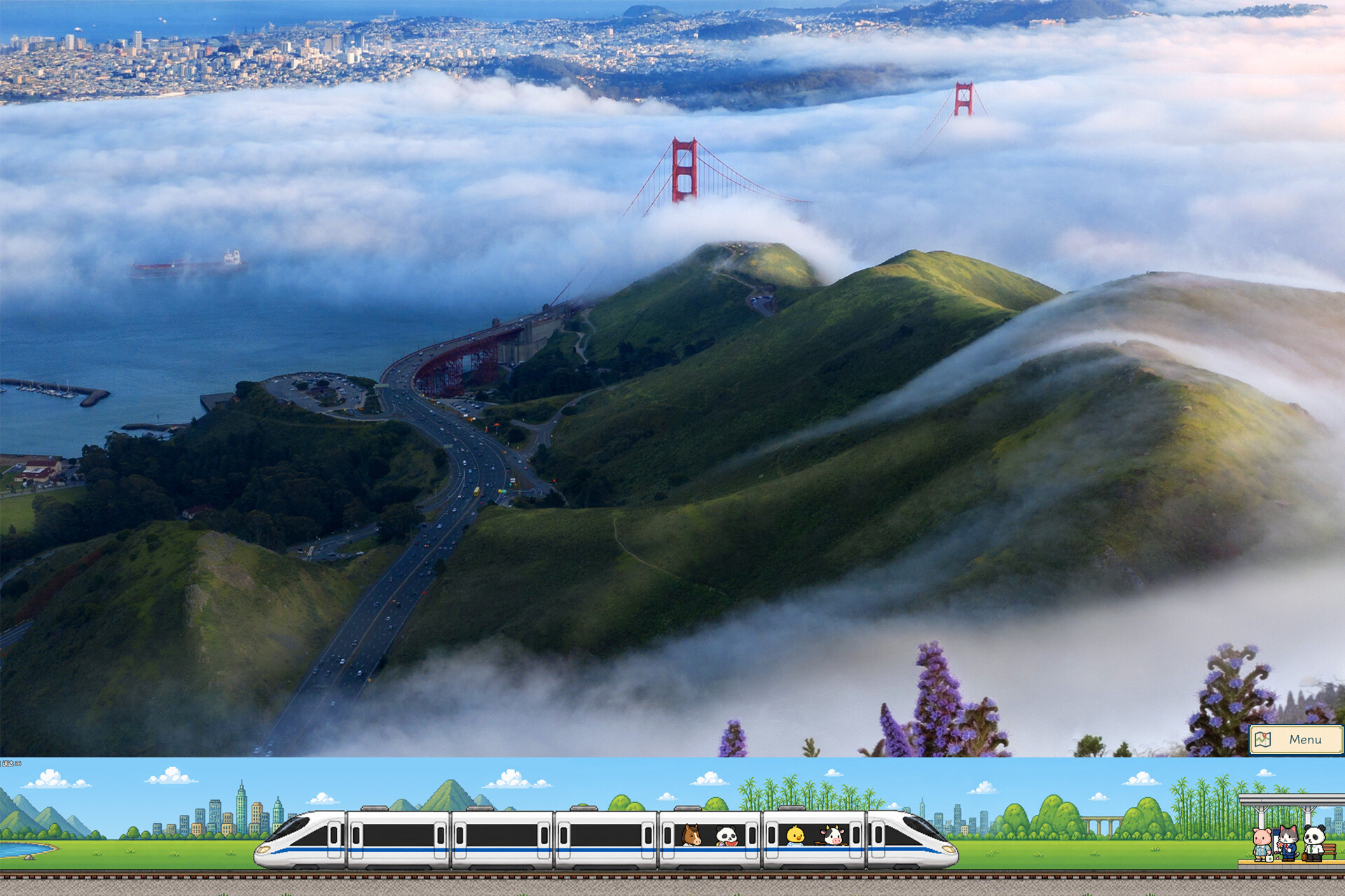 Panda Rails: Desktop Journeys screenshot 4