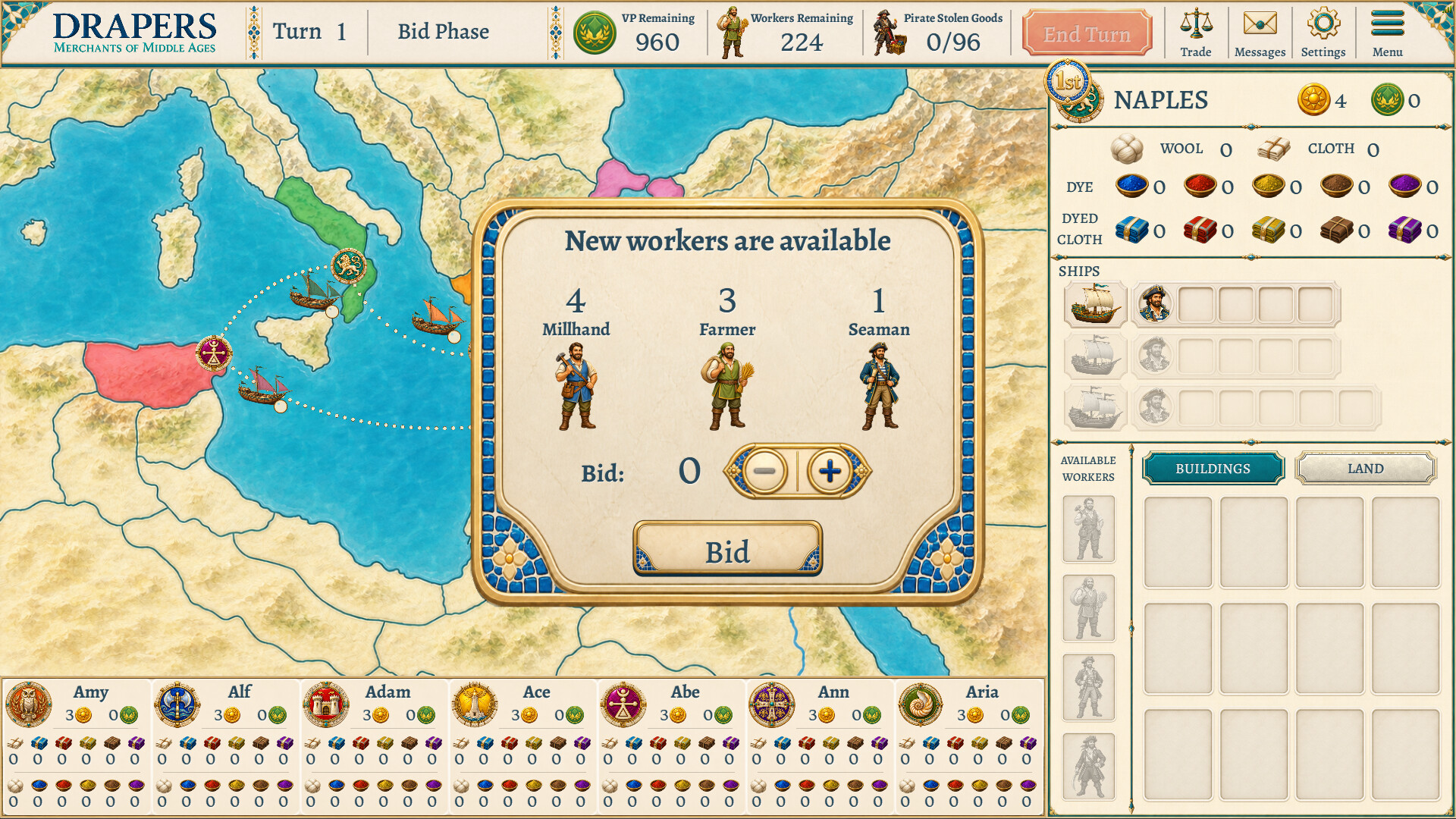 Drapers: Merchants of Middle Ages screenshot 2