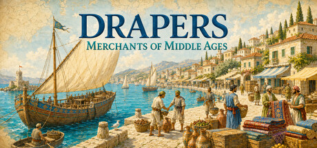 Cover art from Drapers: Merchants of Middle Ages