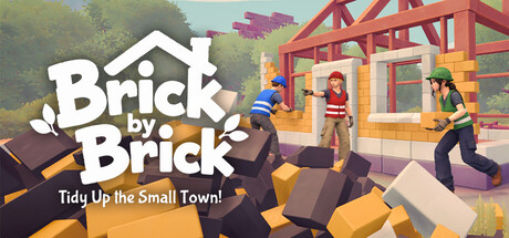Cover art from Brick by Brick: Tidy Up the Small Town!