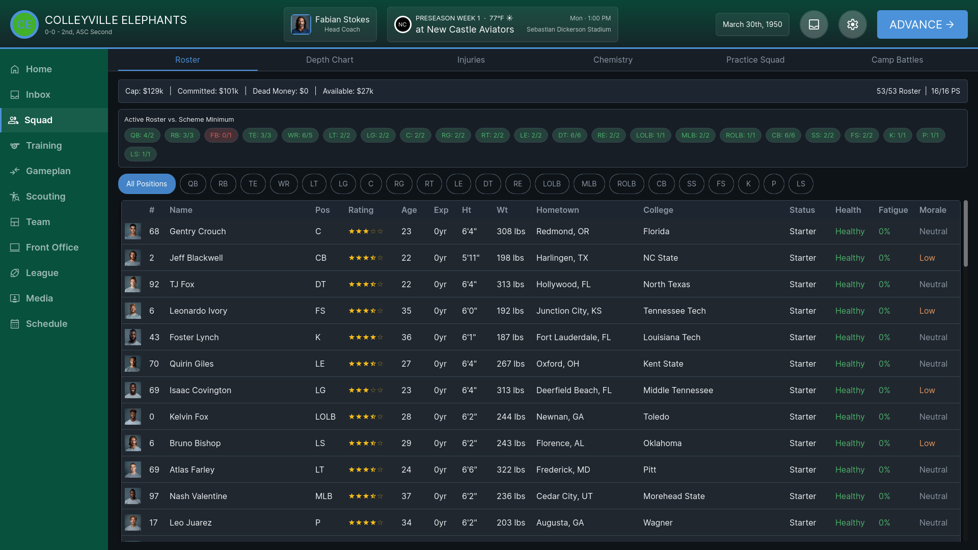 Rox Solid Pro Football screenshot 5