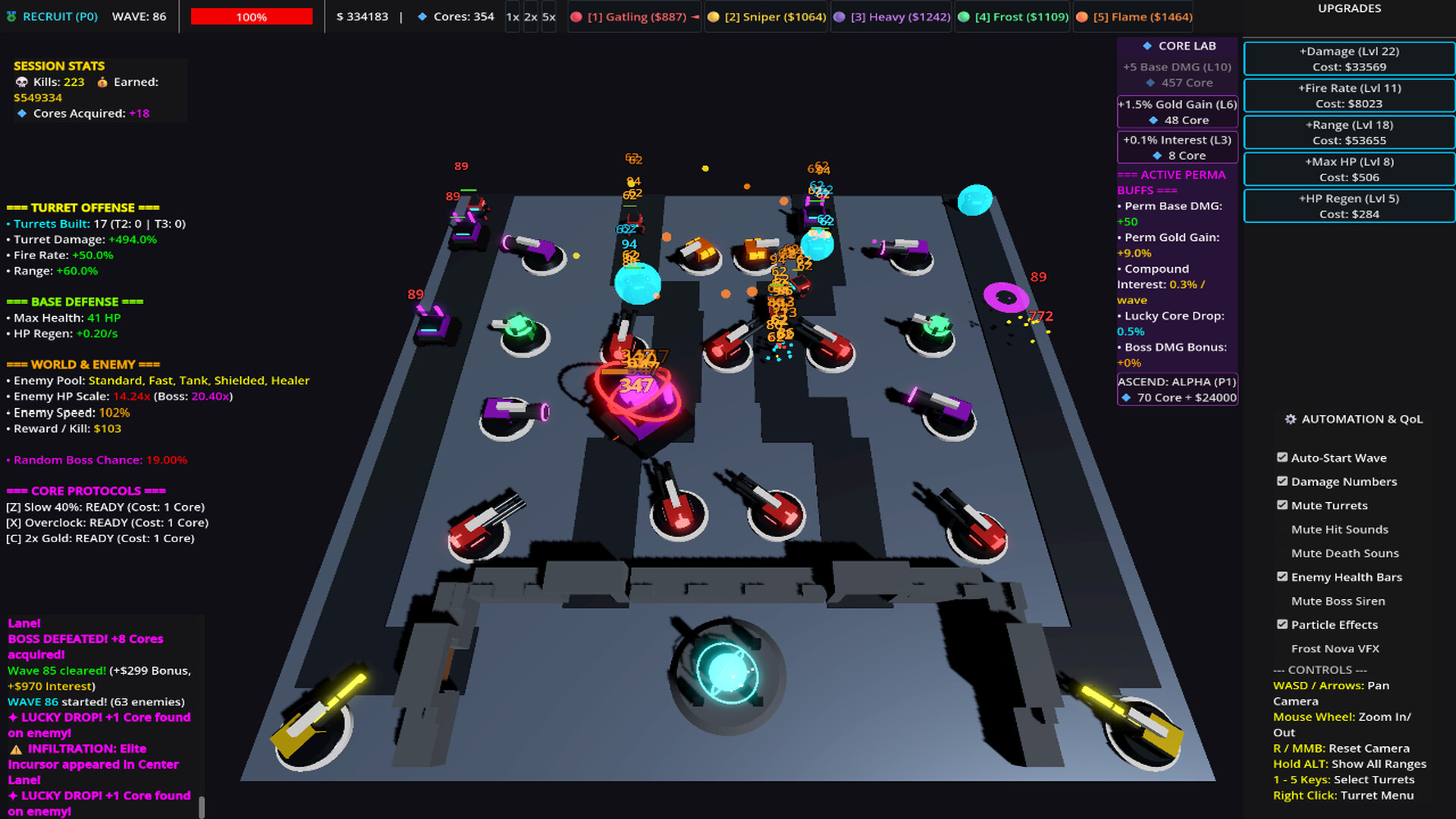 Core Idle TD trailer