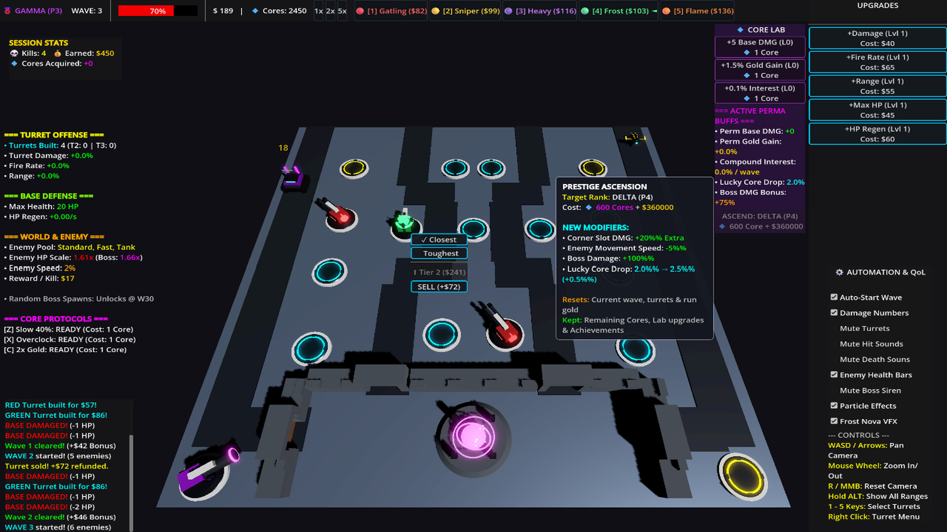 Core Idle TD screenshot 2