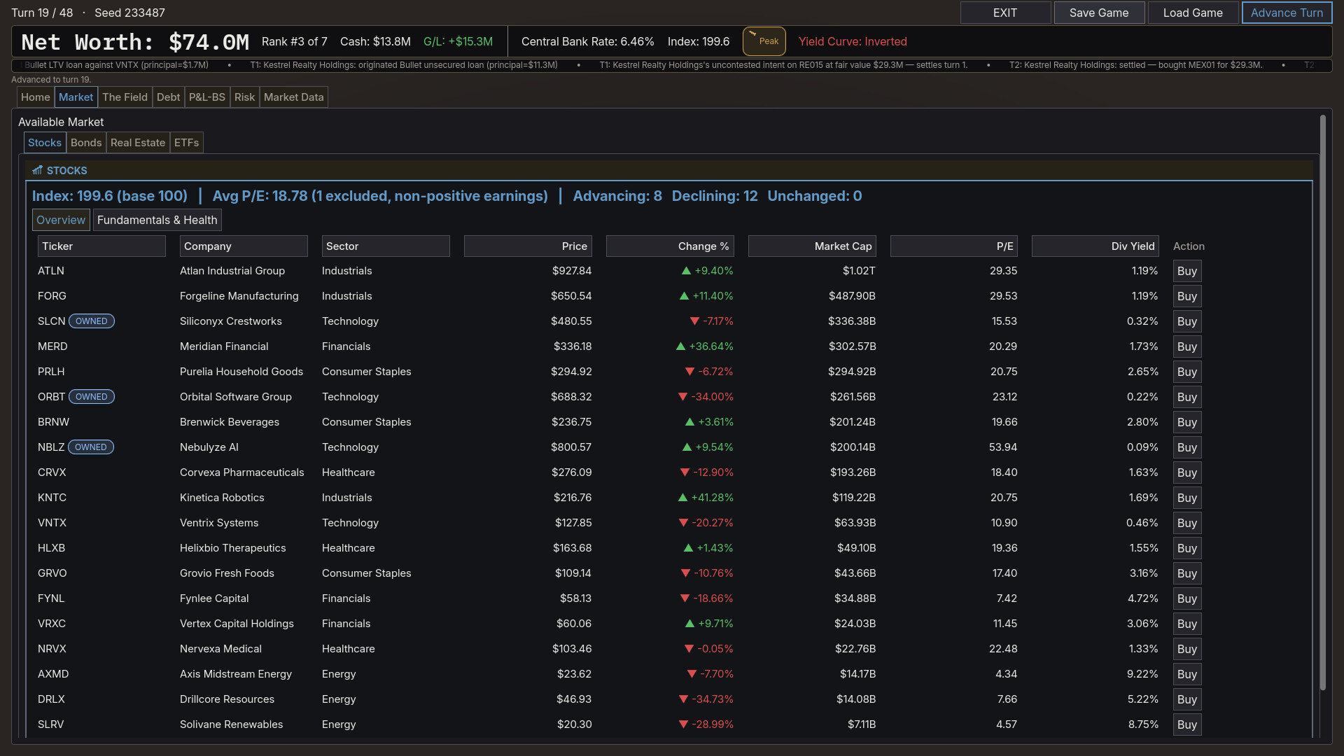 Dry Powder screenshot 2