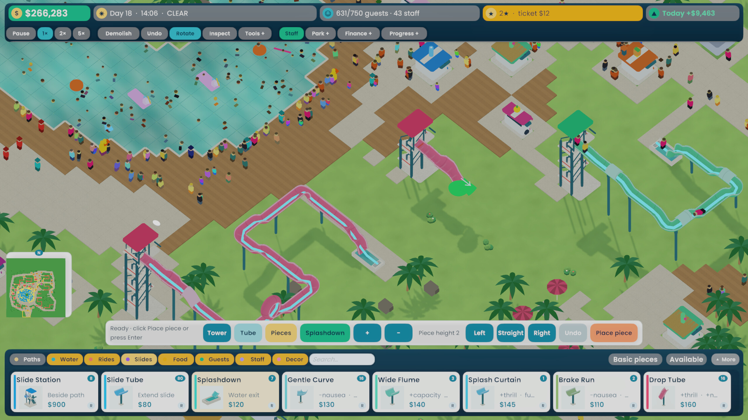 Splash Park Tycoon screenshot 4