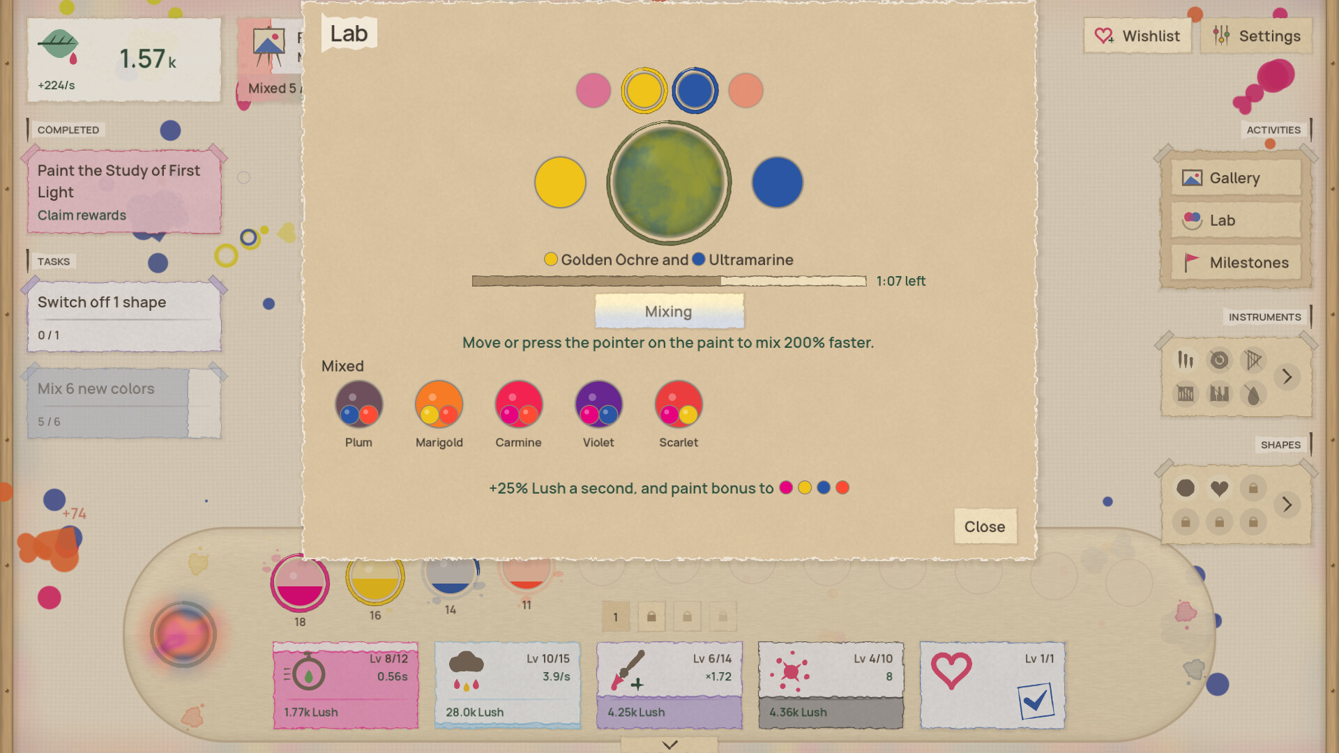 Colorsong screenshot 2