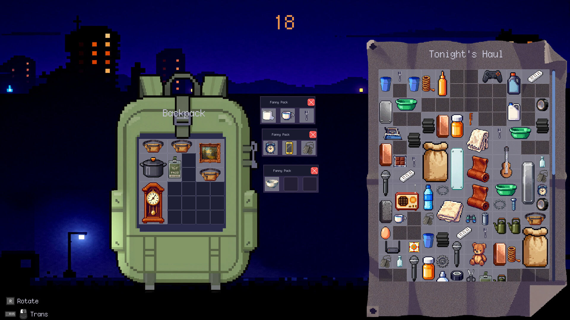 Packbound trailer