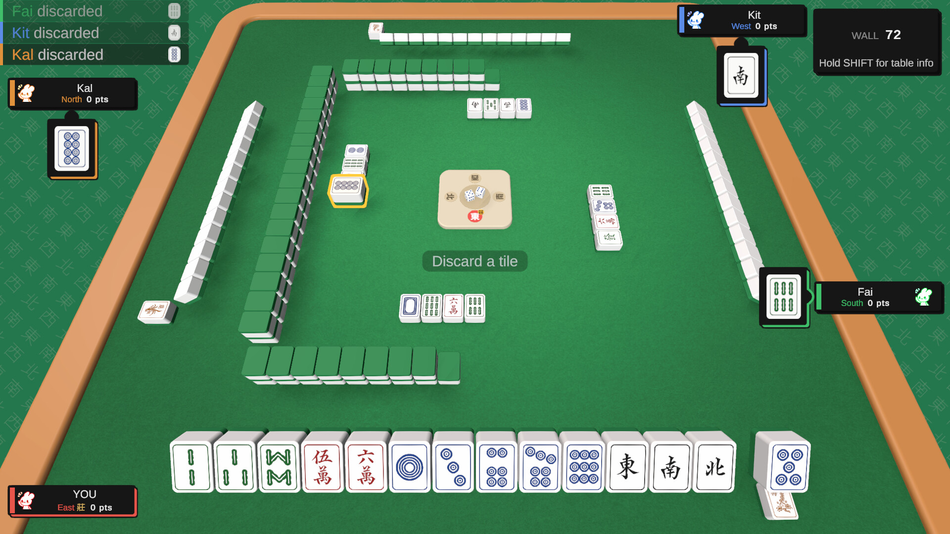 Everybody MAHJONG! screenshot 1