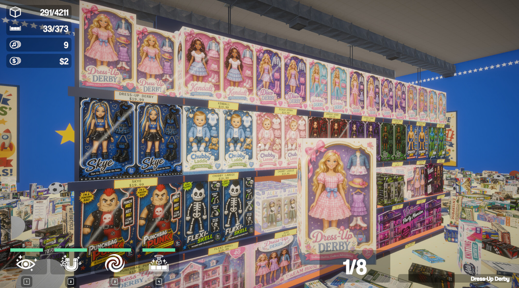 Shelf Stacker: Toy Store trailer