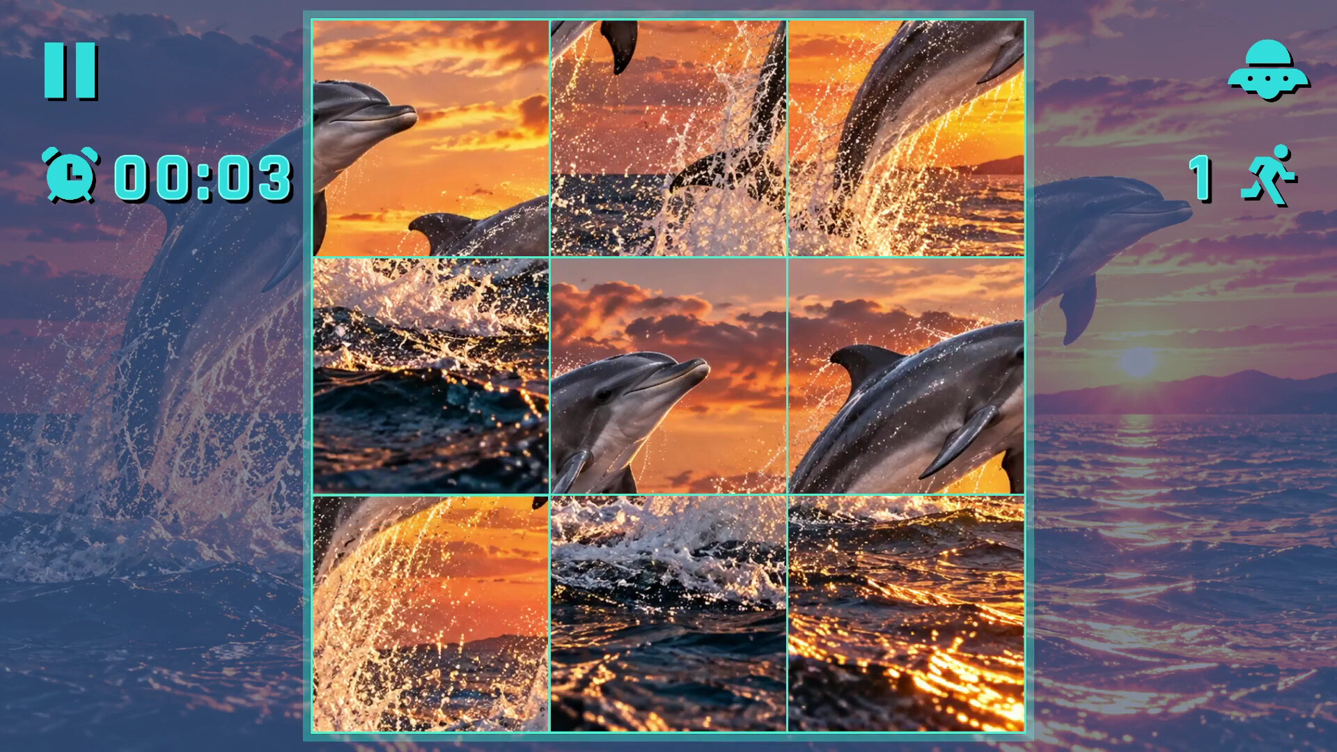 Puzzle Dolphins screenshot 5