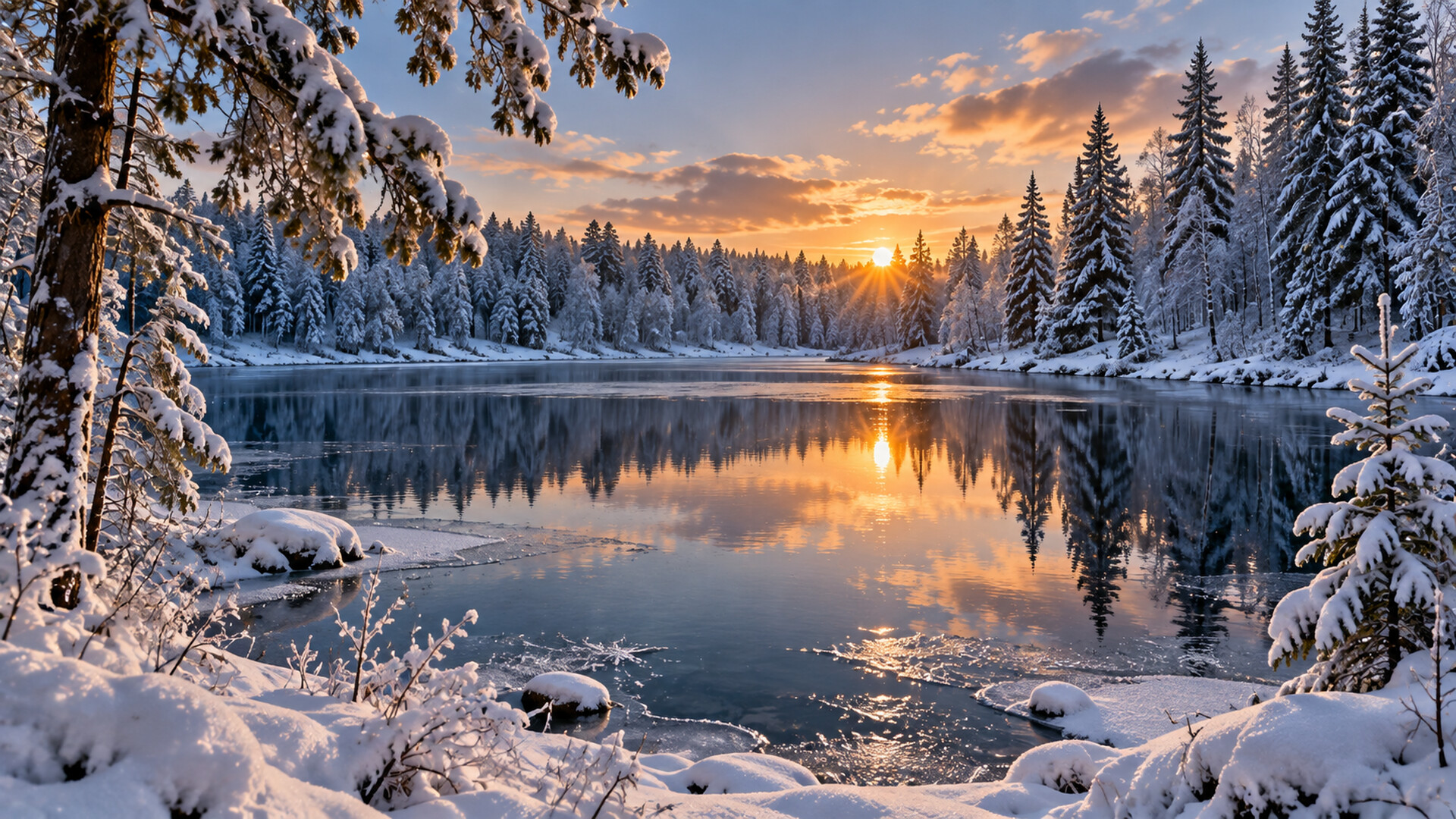 Puzzle Lakes screenshot 1
