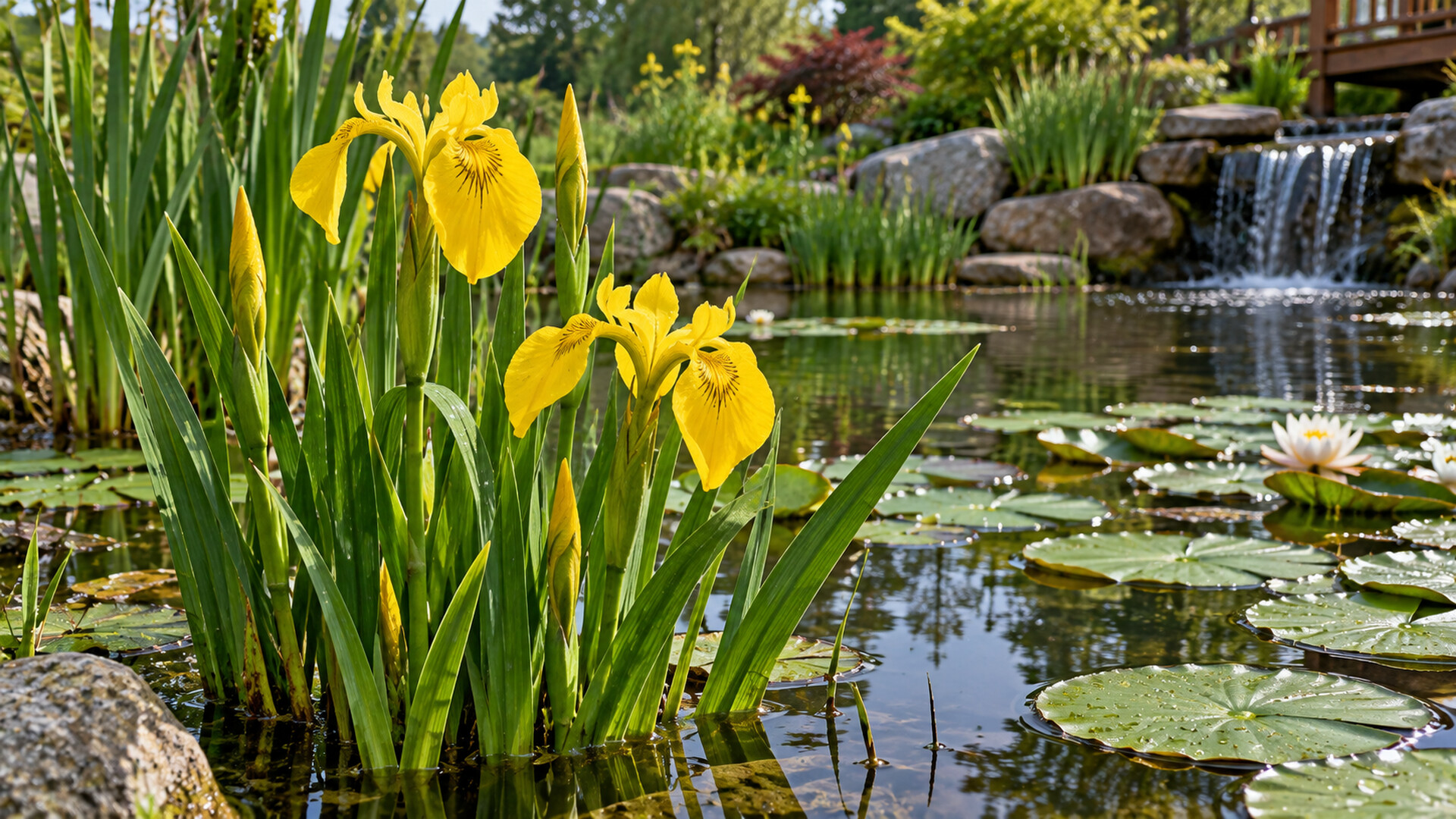 Puzzle Water Flowers screenshot 3