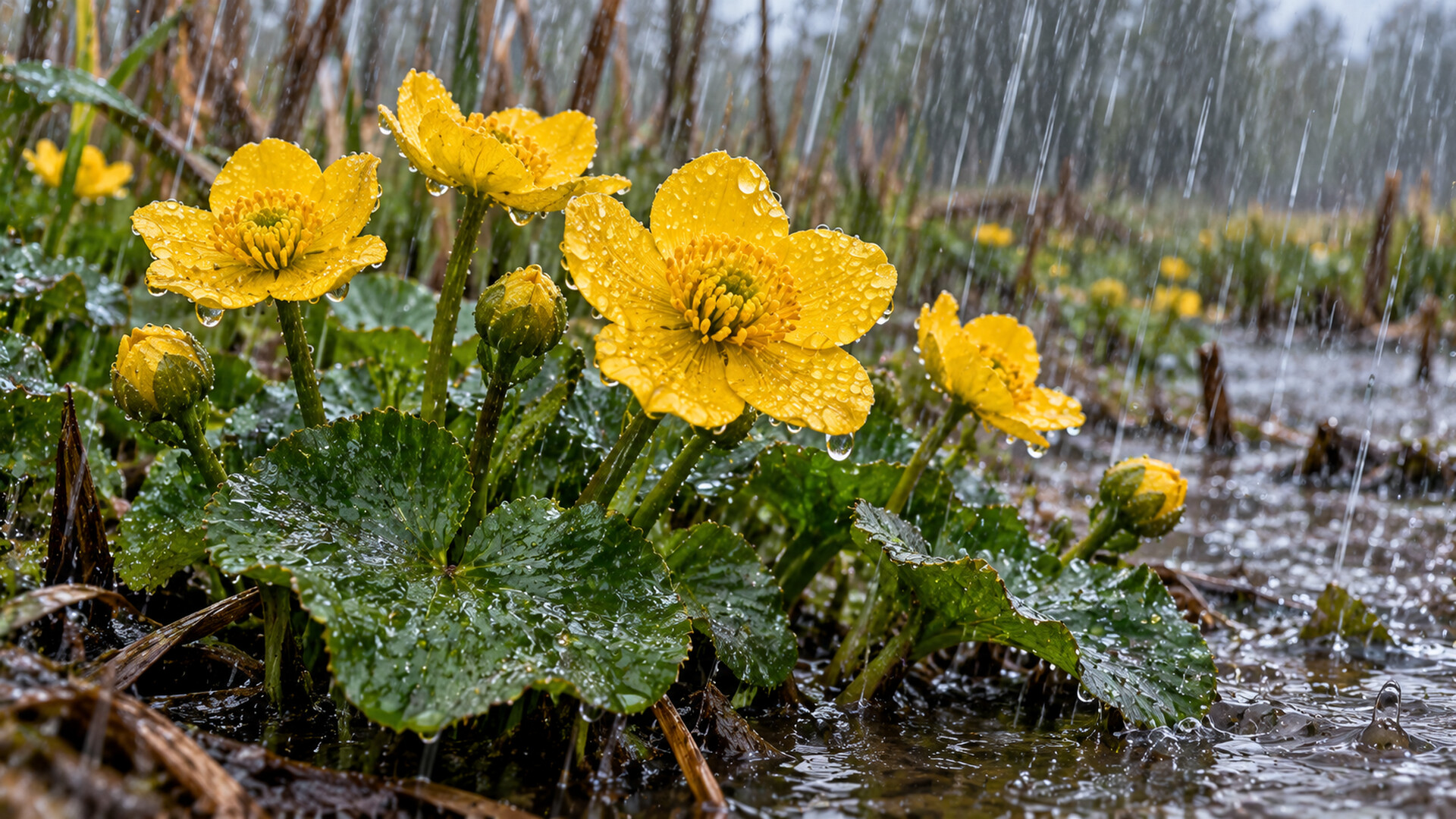 Puzzle Water Flowers screenshot 2