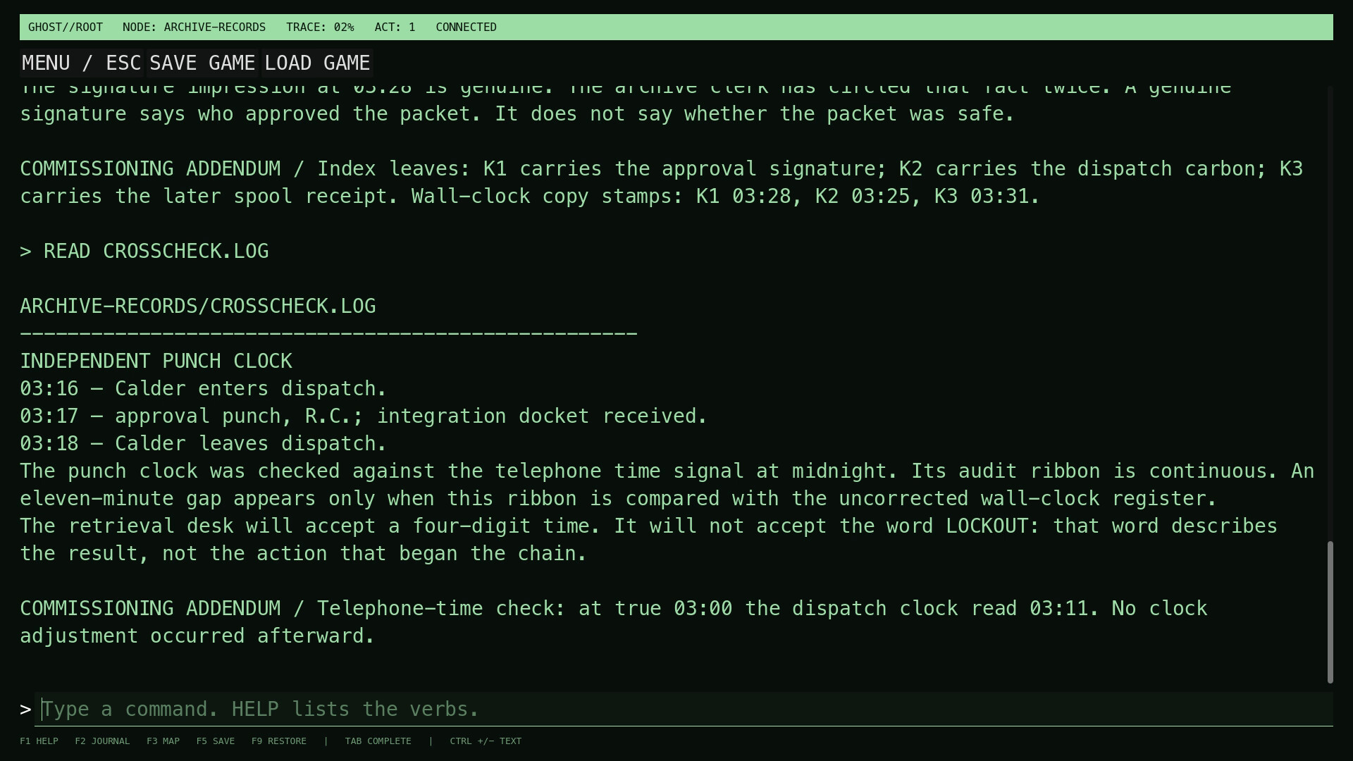 Ghost//Root screenshot 2
