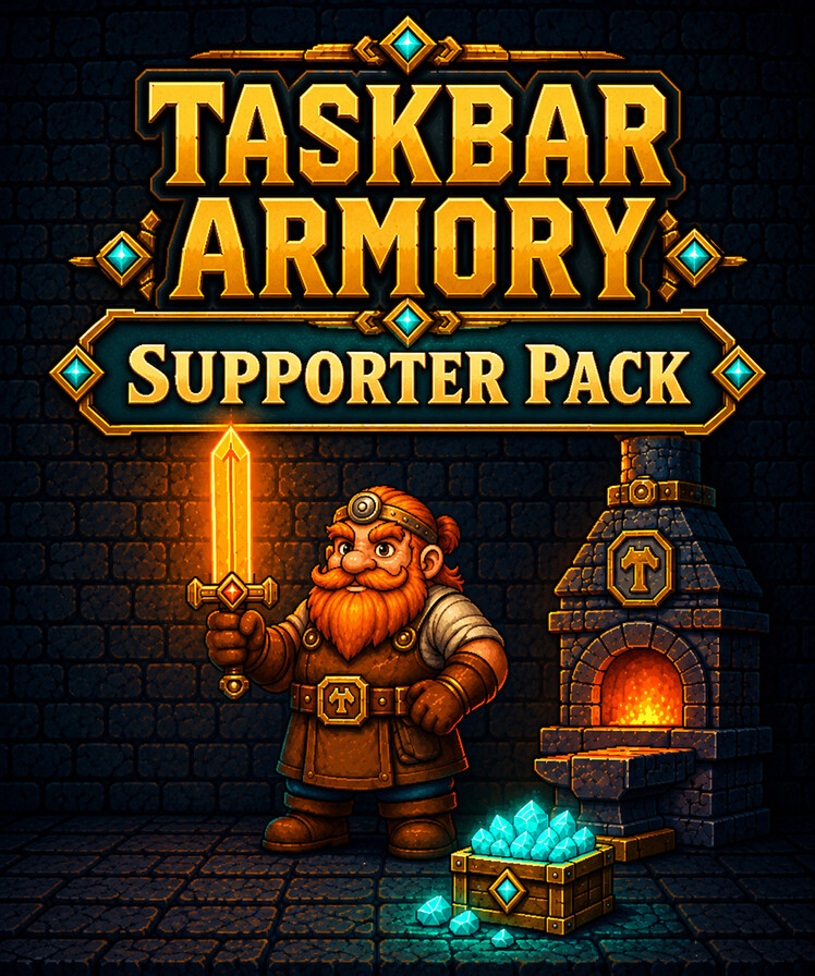 Taskbar Armory - Supporter Pack