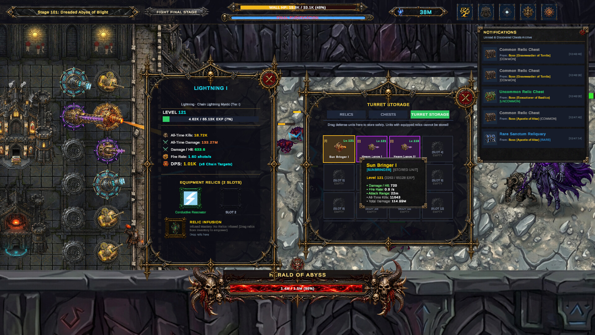 Purification: Idle Defense screenshot 2