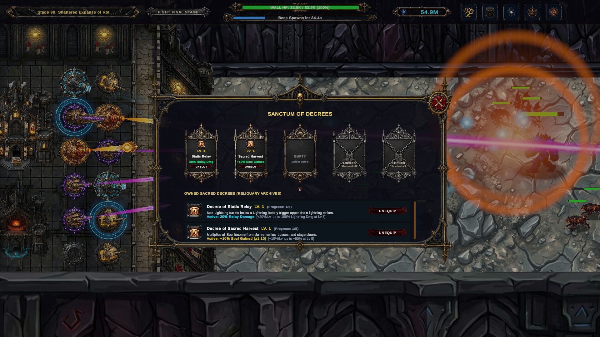 Purification: Idle Defense screenshot 4