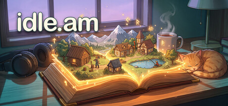 Cover art from idle.am - lofi idle mmo