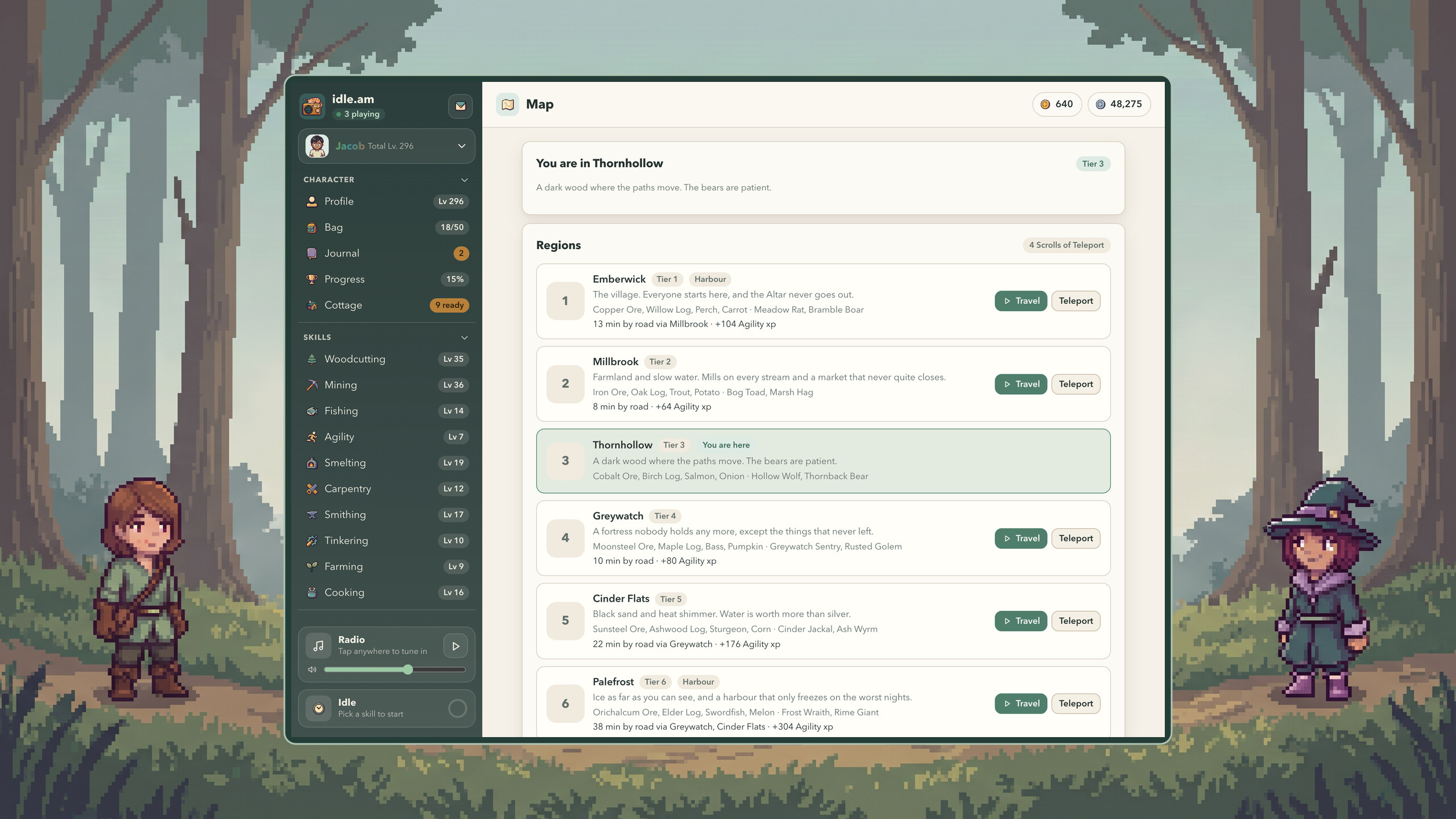 idle.am - lofi idle mmo screenshot 3
