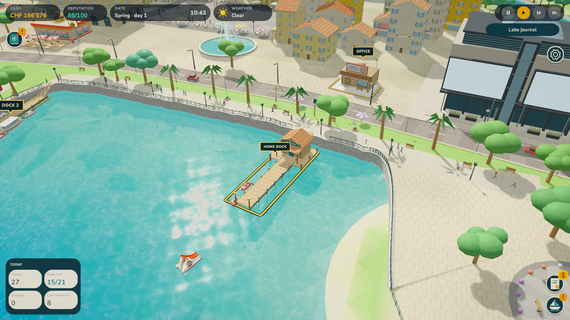 LUGANO BAY TYCOON screenshot 3