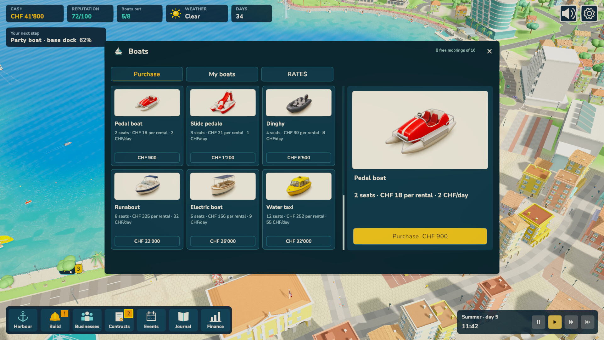 LUGANO BAY TYCOON screenshot 2
