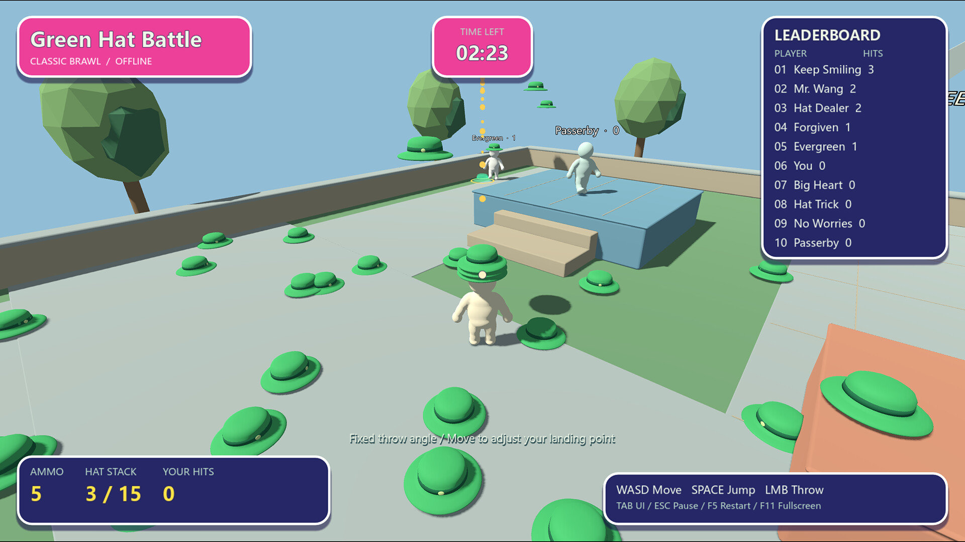 Green Hat Battle screenshot 4