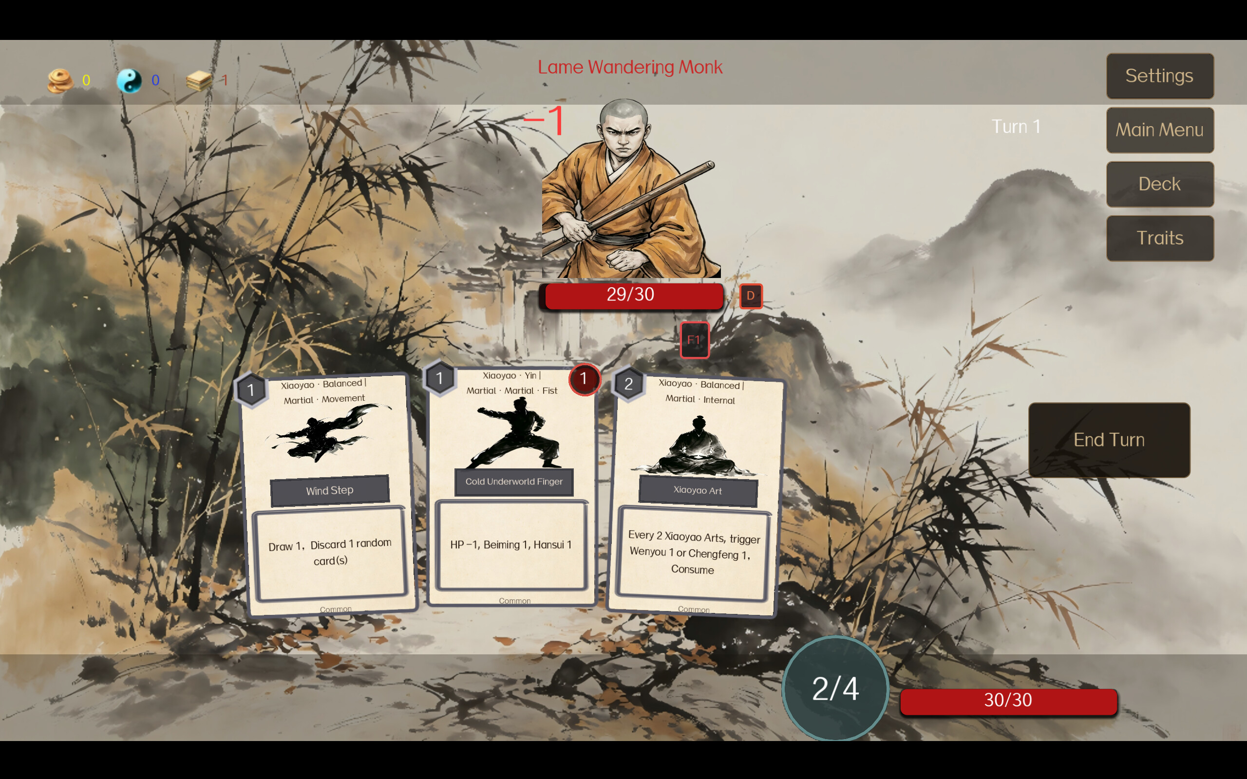 Cloud Song: Wuxia Deckbuilder screenshot 5