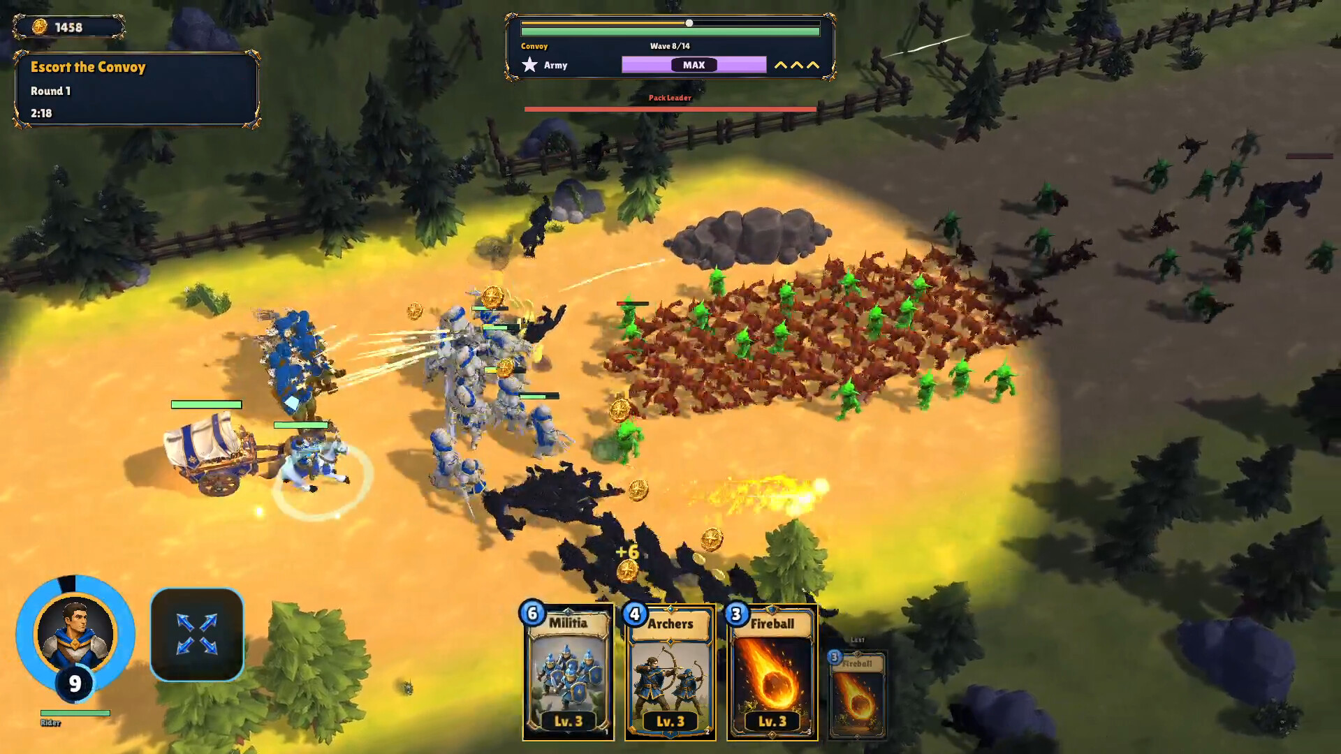 Flameward trailer