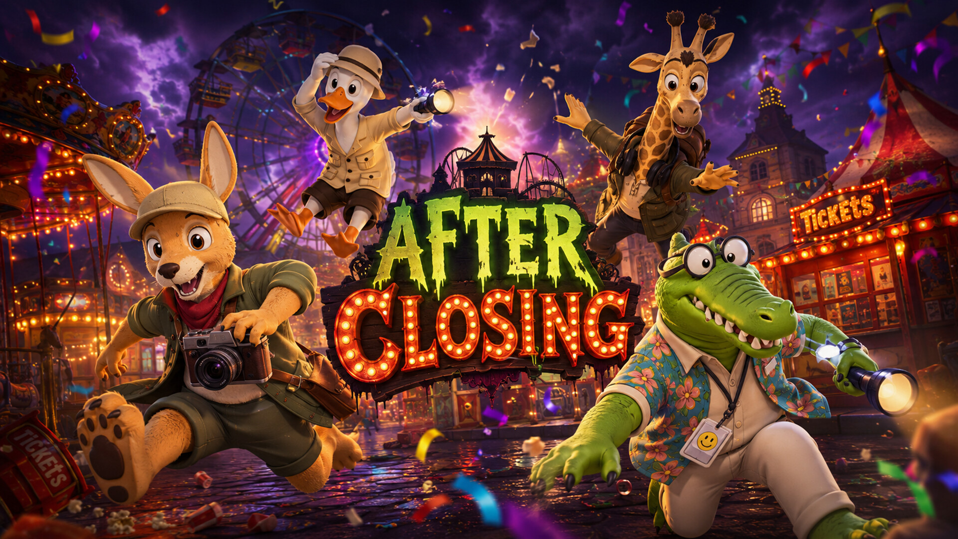 After closing trailer