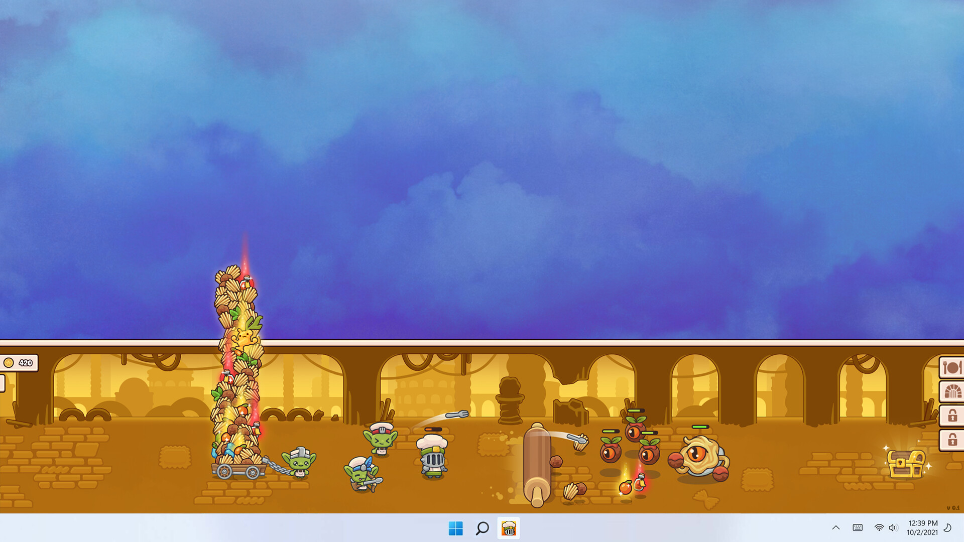 Chef Knight: Desktop Adventures screenshot 1