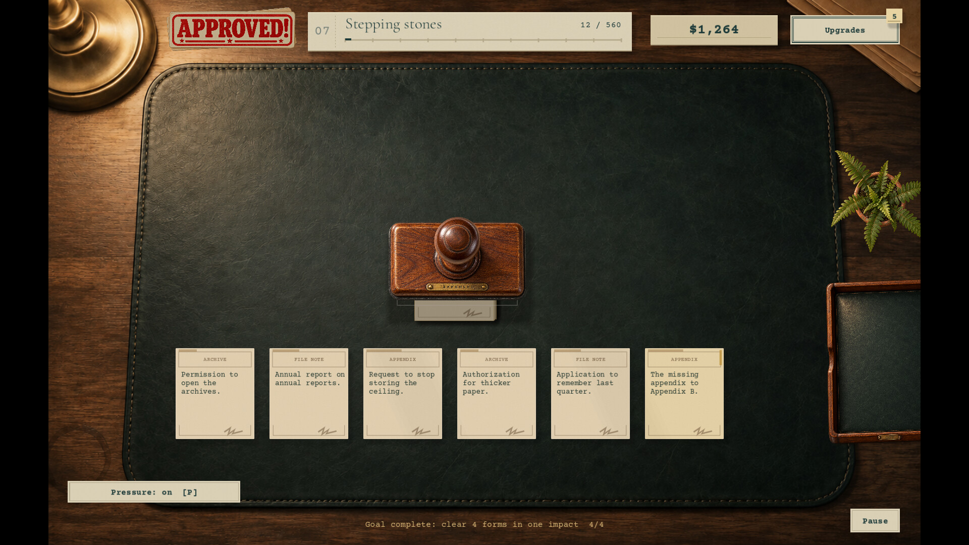 Approved! A Quiet Day of Paperwork screenshot 4