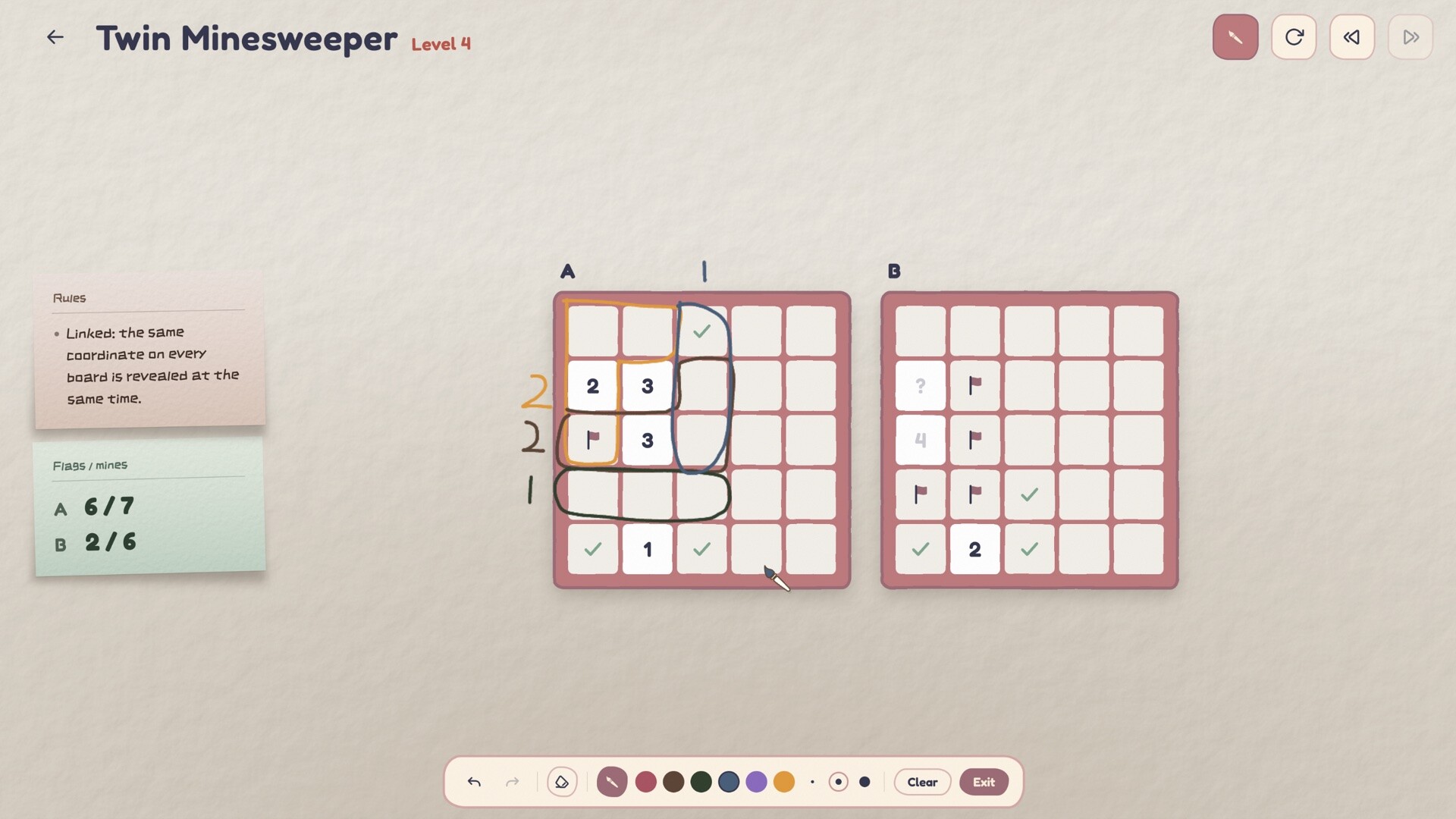 Temporal Minesweeper screenshot 4
