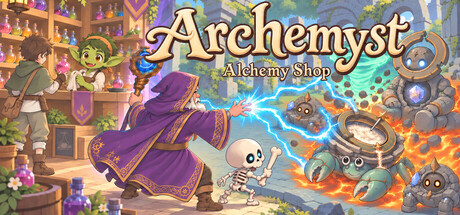 Cover art from Archemyst: Alchemy Shop