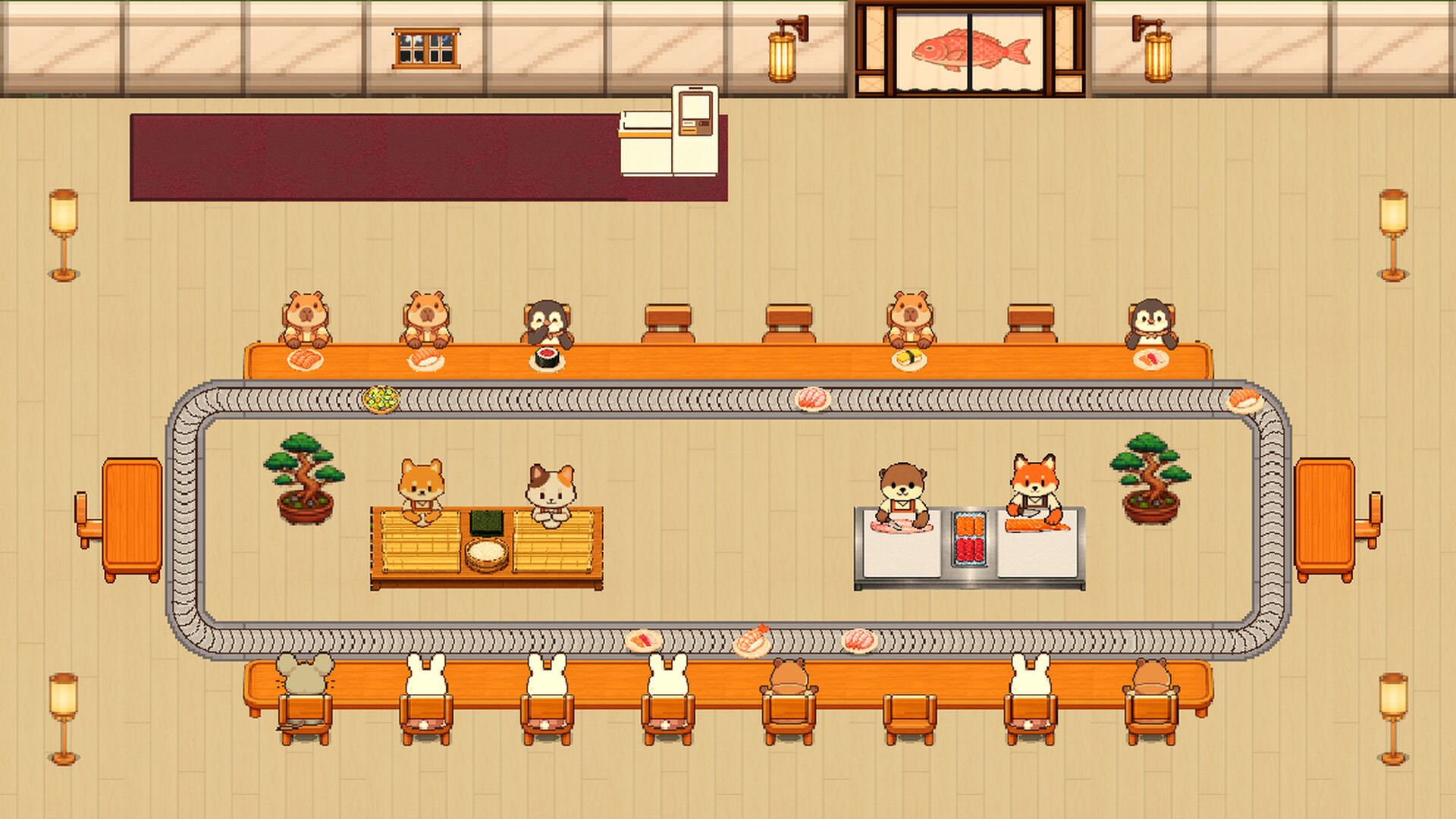 Desk Sushi Idle screenshot 2