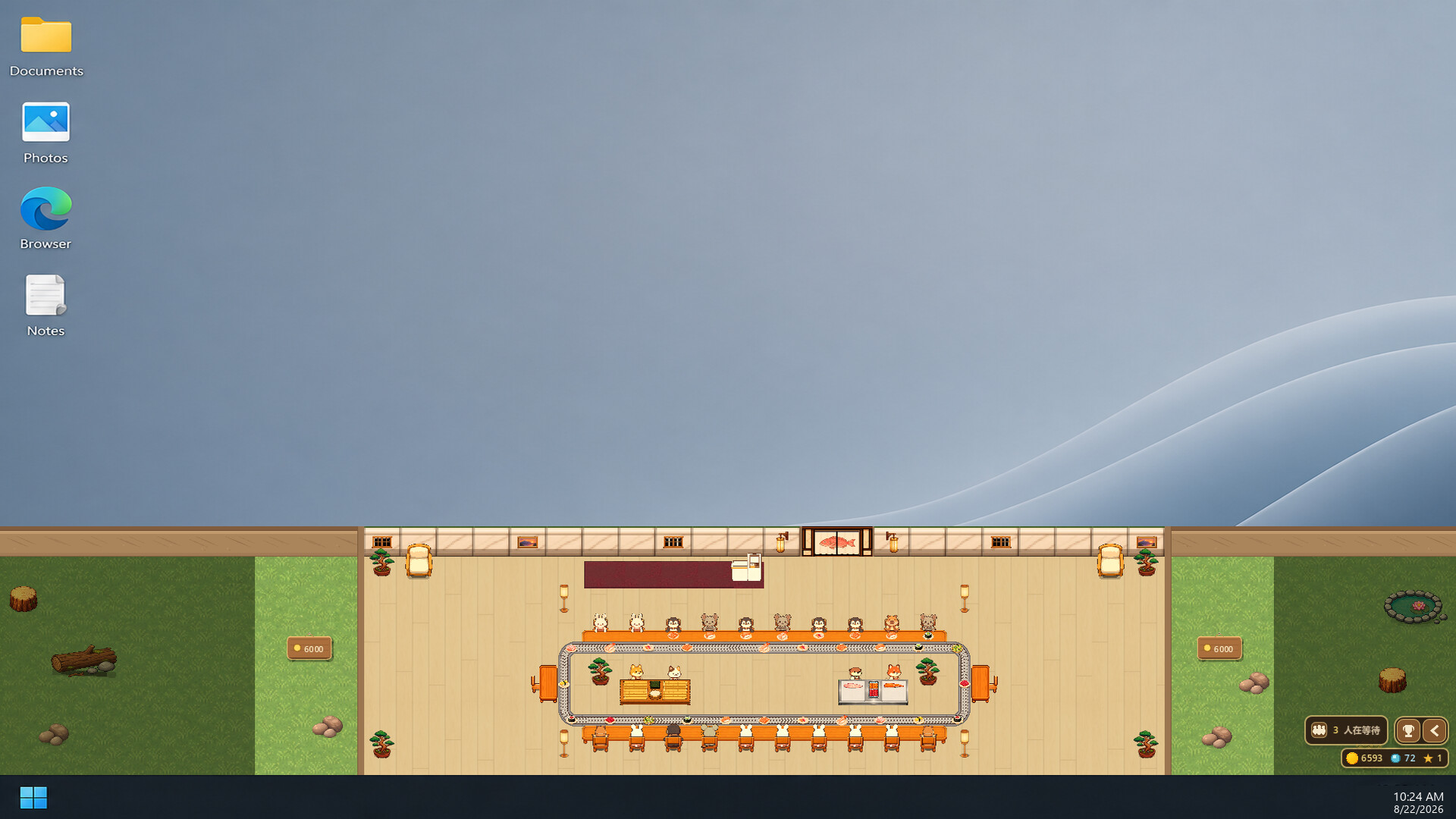 Desk Sushi Idle screenshot 1