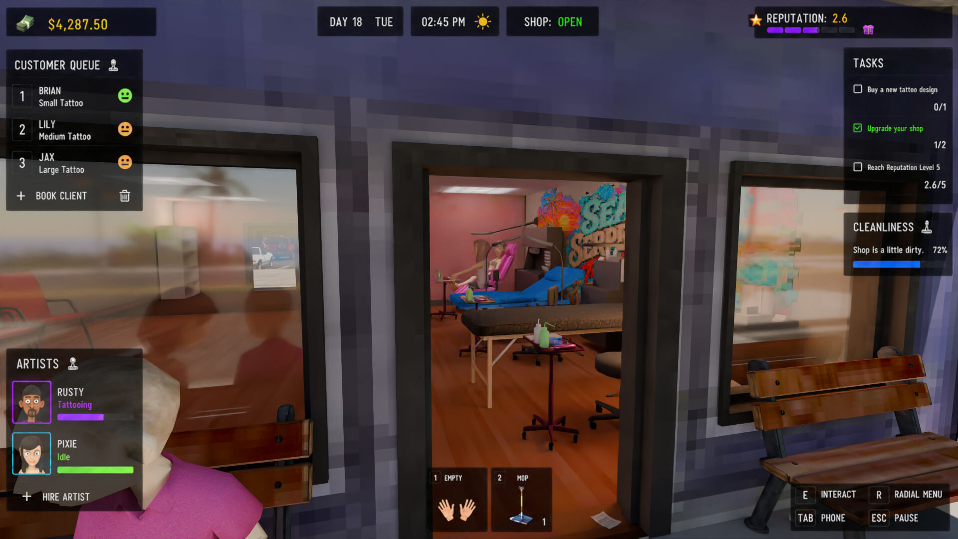 Tattoo Shop Owner screenshot 1