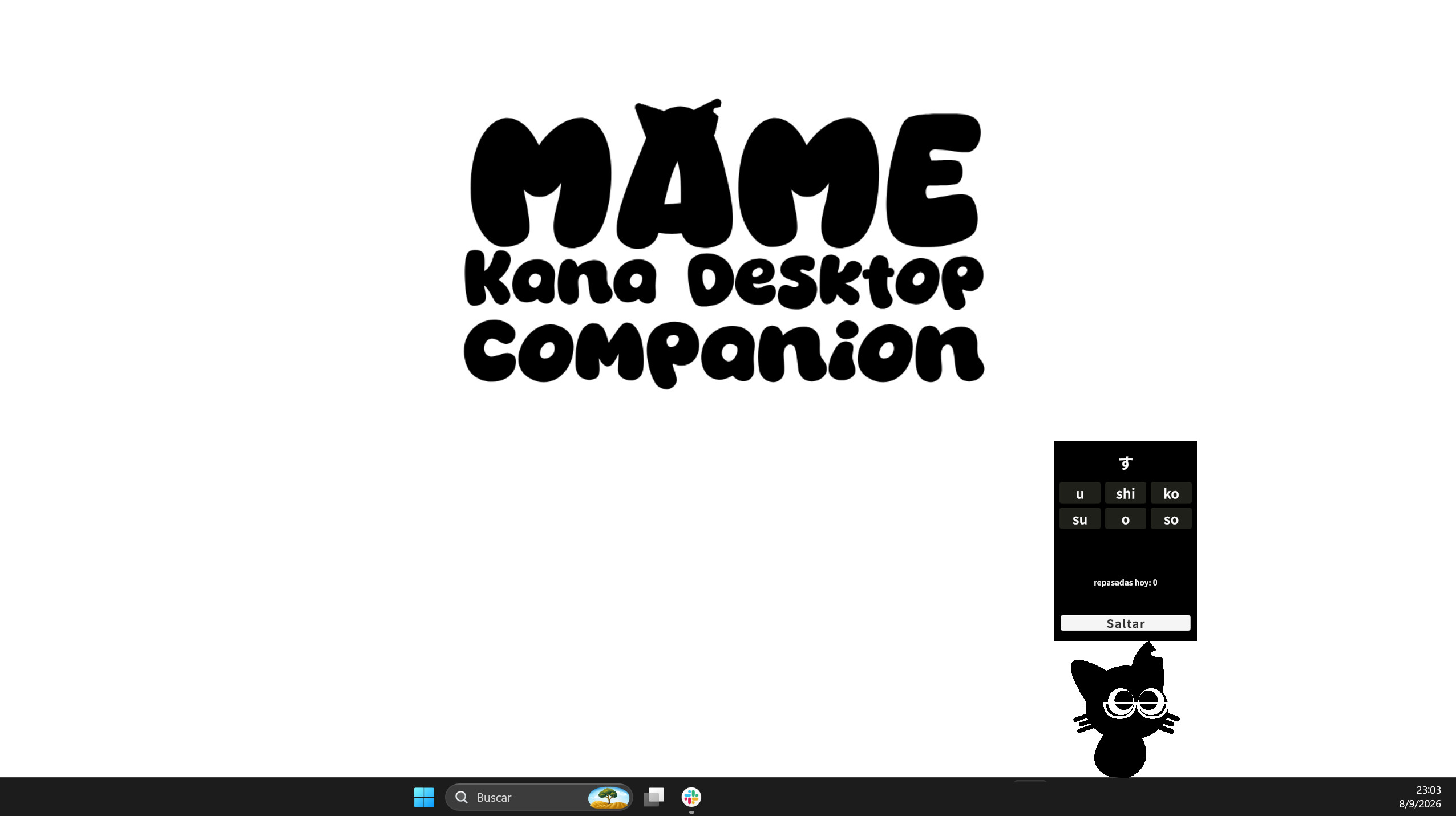 Mame, Kana Desktop Companion screenshot 3