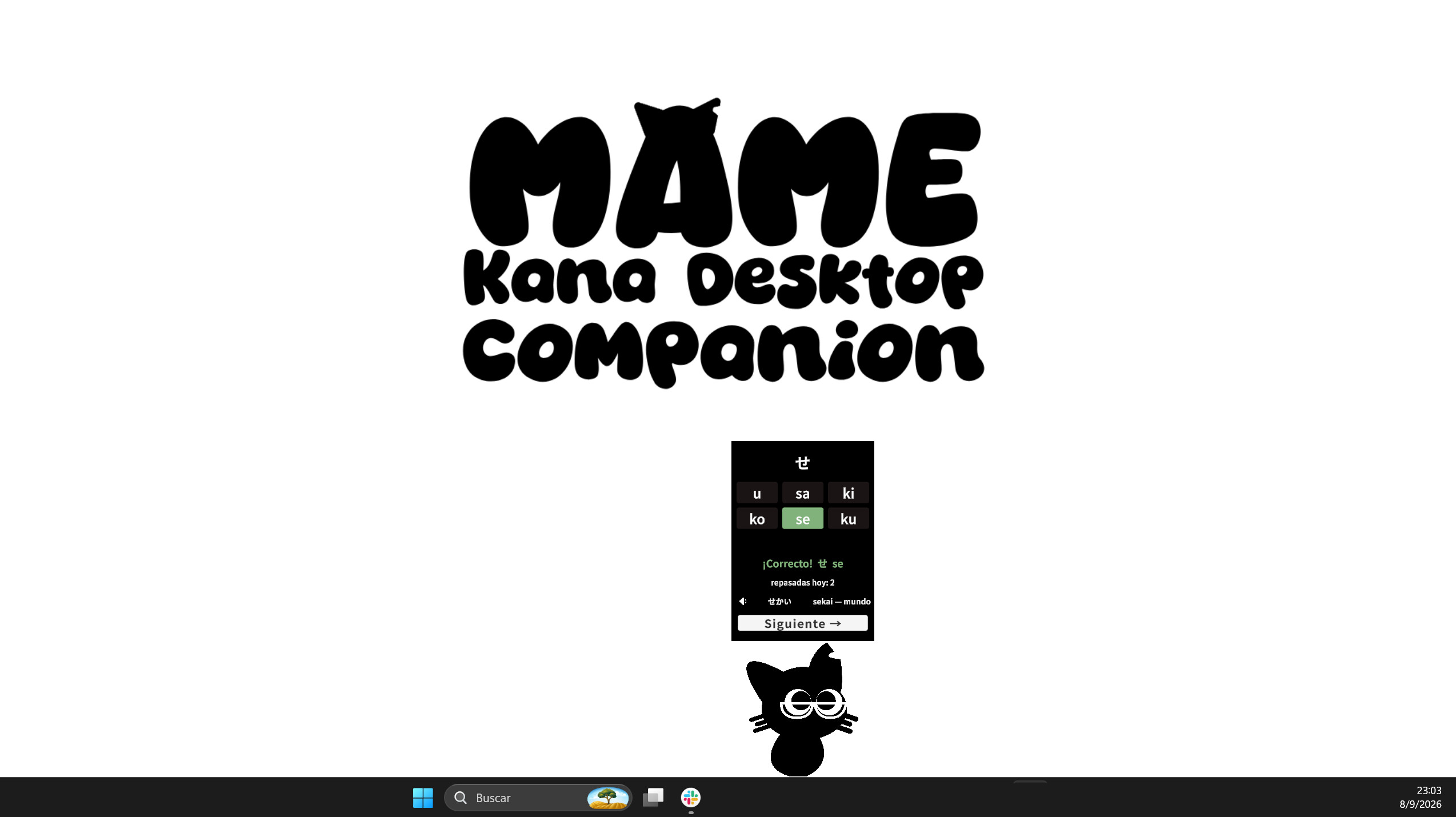 Mame, Kana Desktop Companion trailer