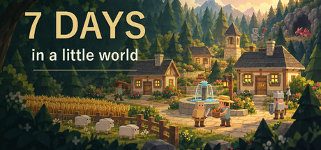 Cover art from 7 days in a little world