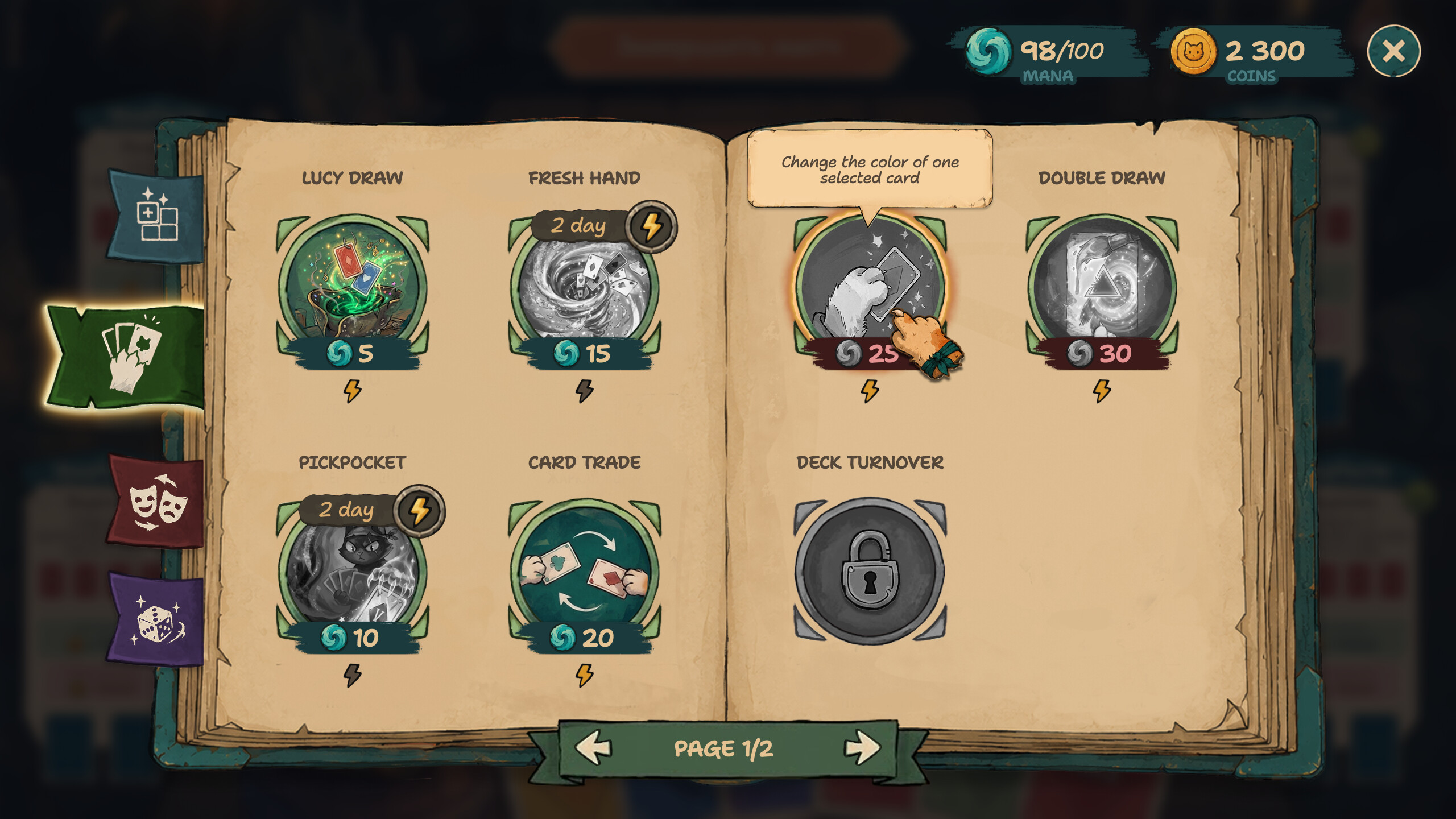 Cardsharp Cats: Magic Card Game screenshot 1