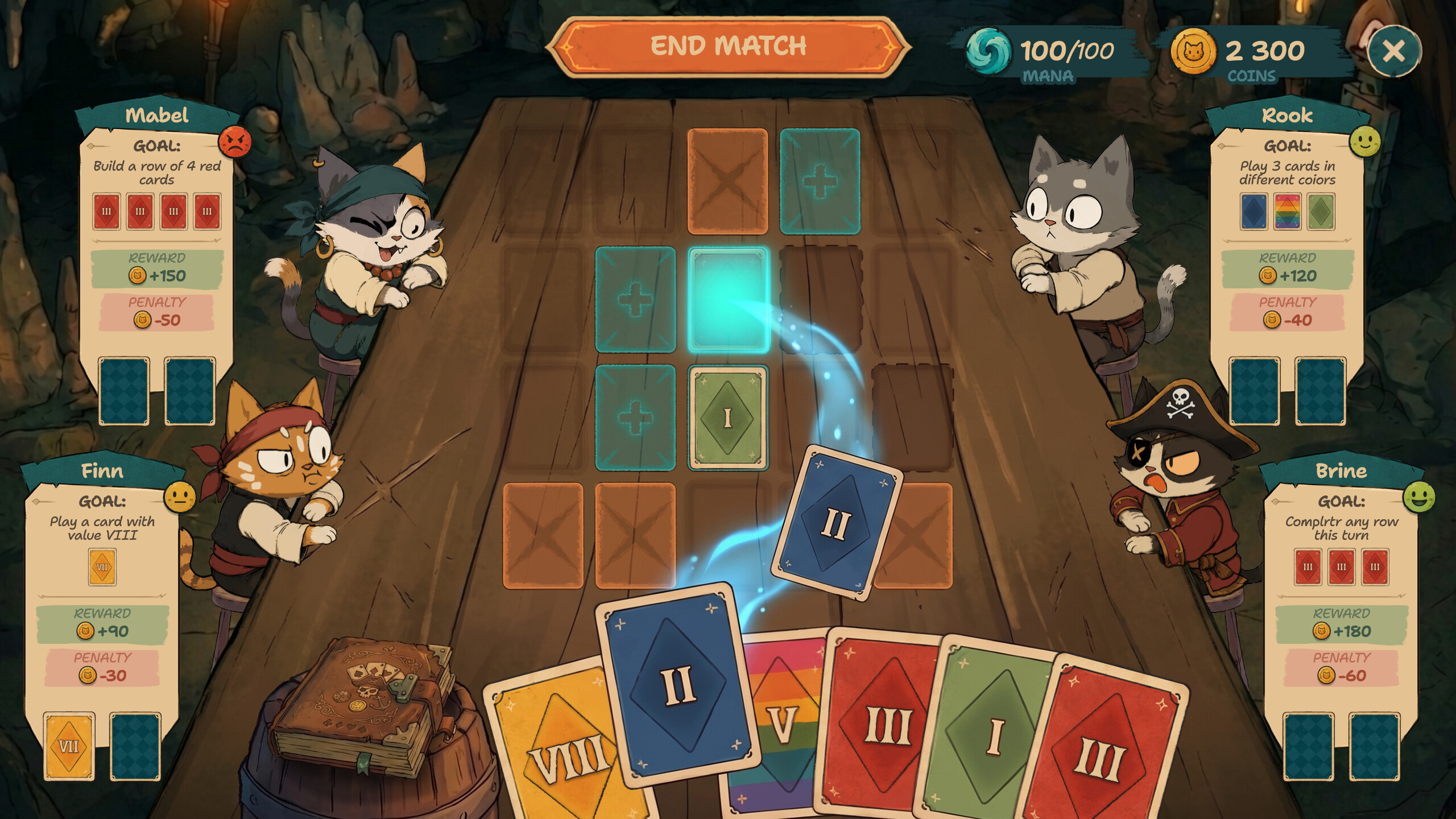 Cardsharp Cats: Magic Card Game screenshot 2