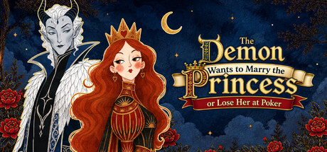 Cover art from The Demon Wants to Marry the Princess or Lose Her at Poker