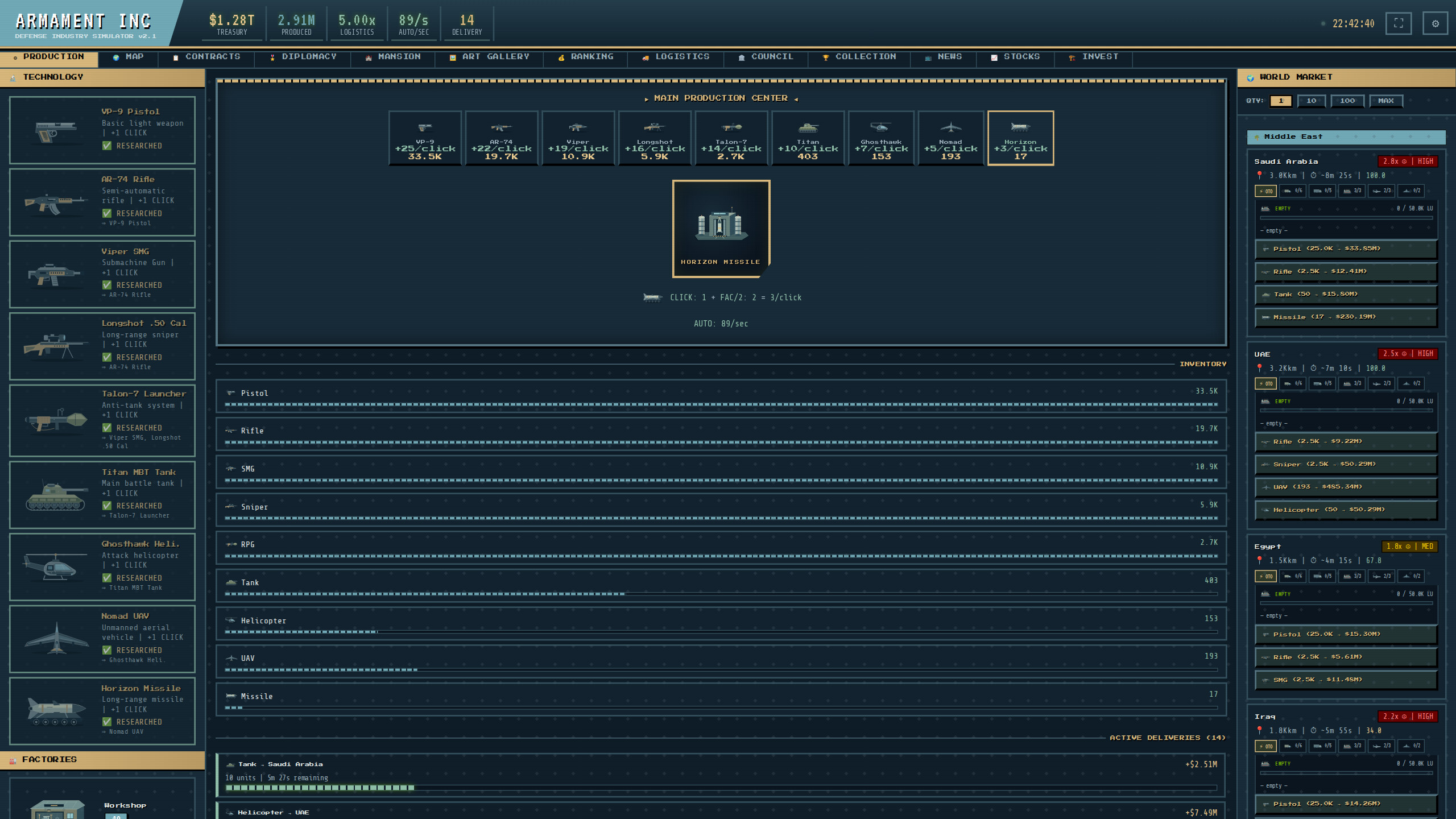 Armament Inc screenshot 2