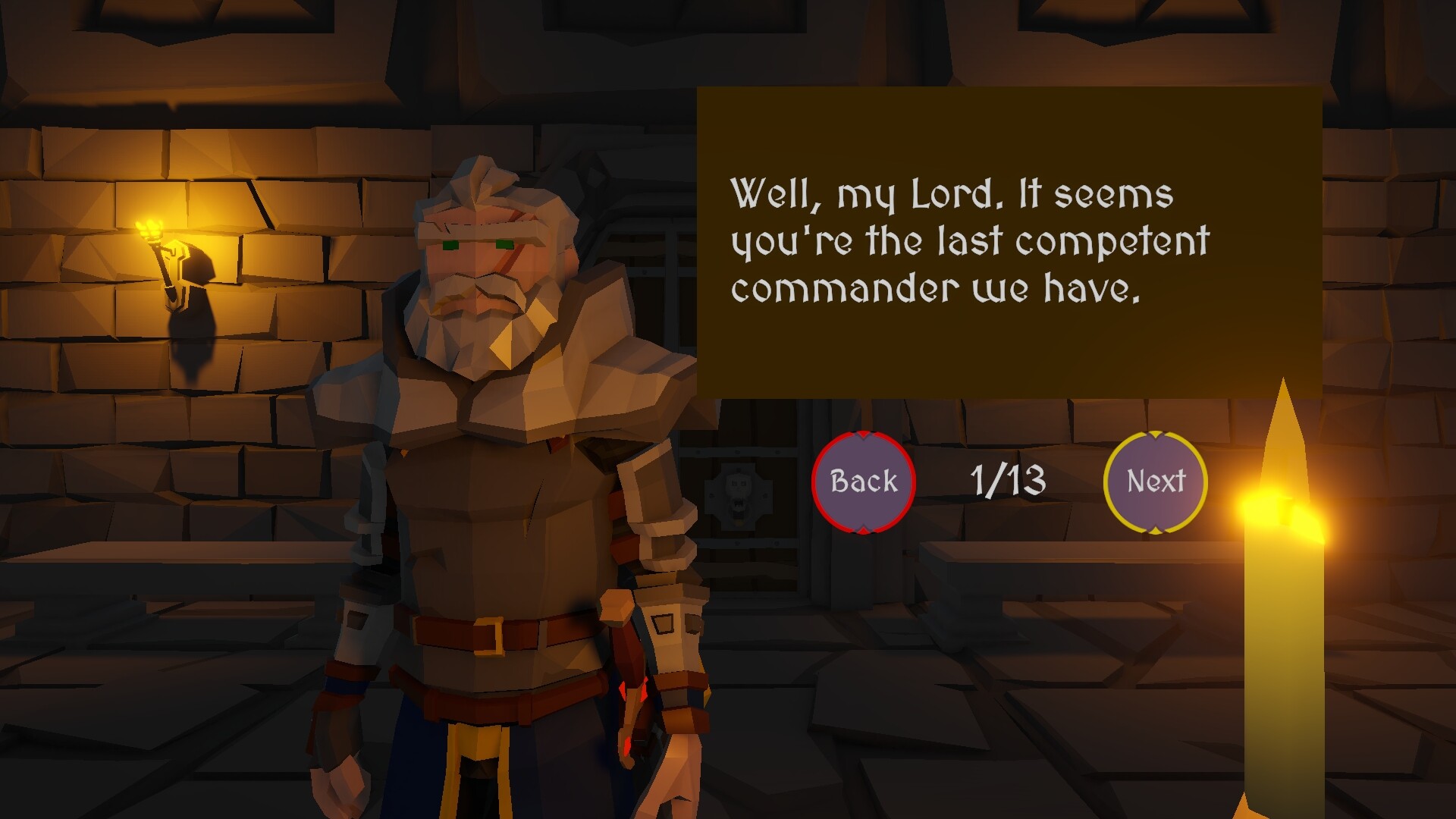 Blind Commander screenshot 1