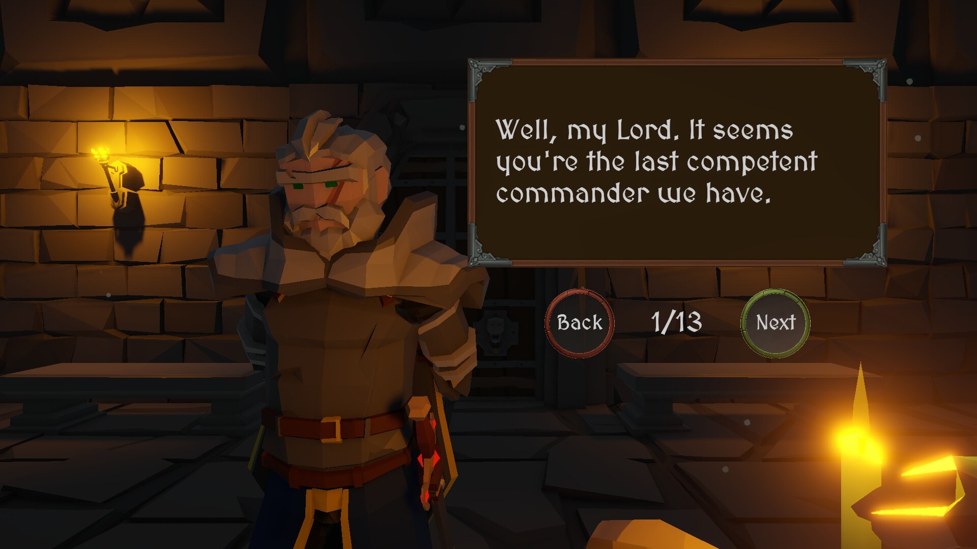 Blind Commander screenshot 1