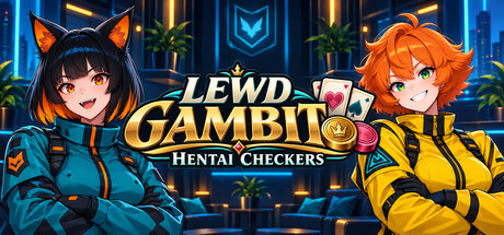 Cover art from Lewd Gambit: Hentai Checkers